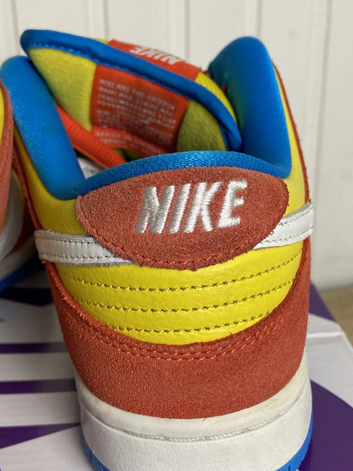 Nike Used Nike Dunk Low SB "Bart Simpson" Authentic Size 8,5US Size US 8.5 / EU 41-42 - 16 Thumbnail
