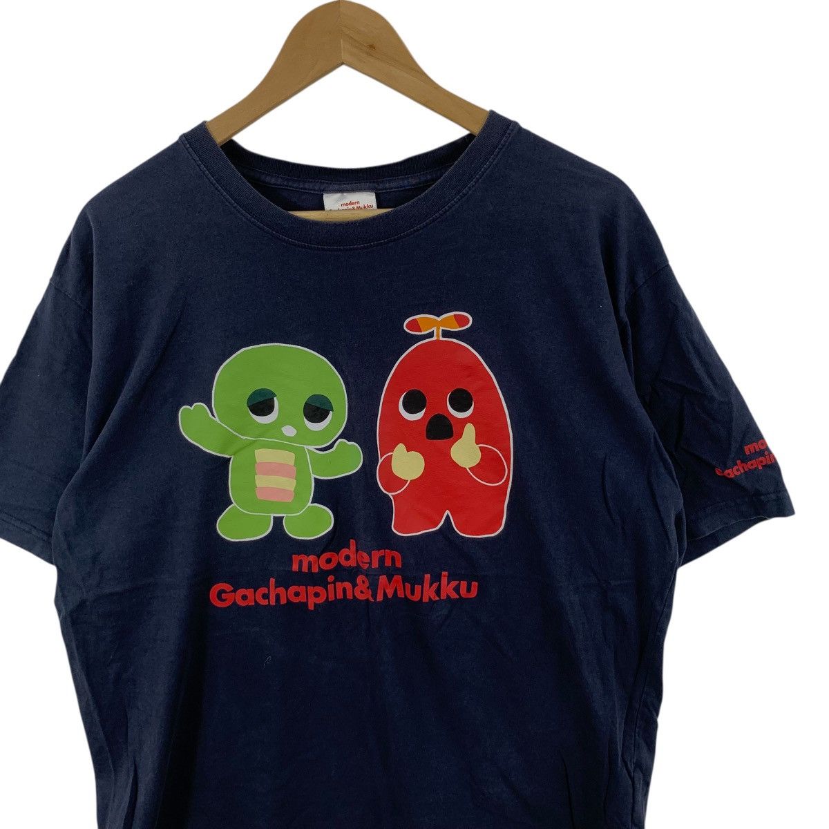 Anime ANIME GACHAPIN MUKKU Fuji TV Japan Cartoon Tee Shirt Top Size 3XL / US 20-22 - 5 Thumbnail