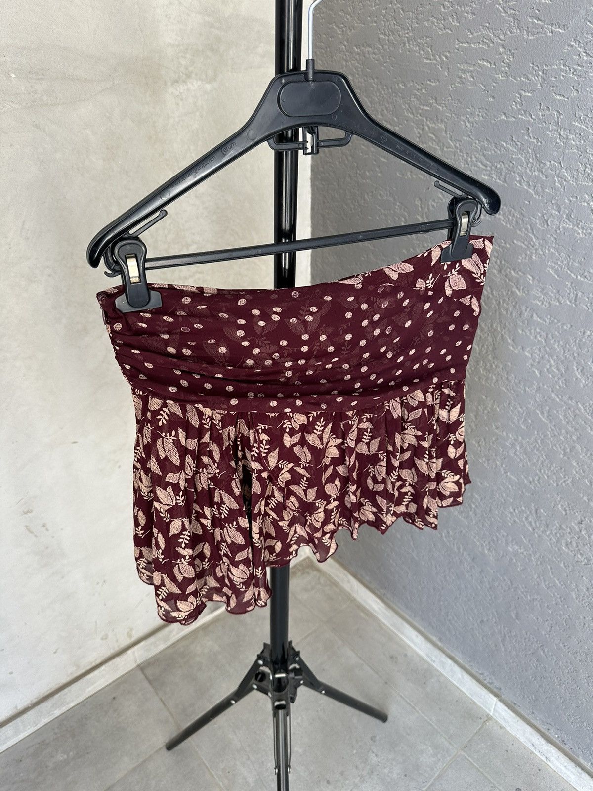 Isabel Marant Etoile Isabel Marant Etolie mini skirt Burgundy size 38 Size 26" / US 2 / IT 38 - 14 Thumbnail