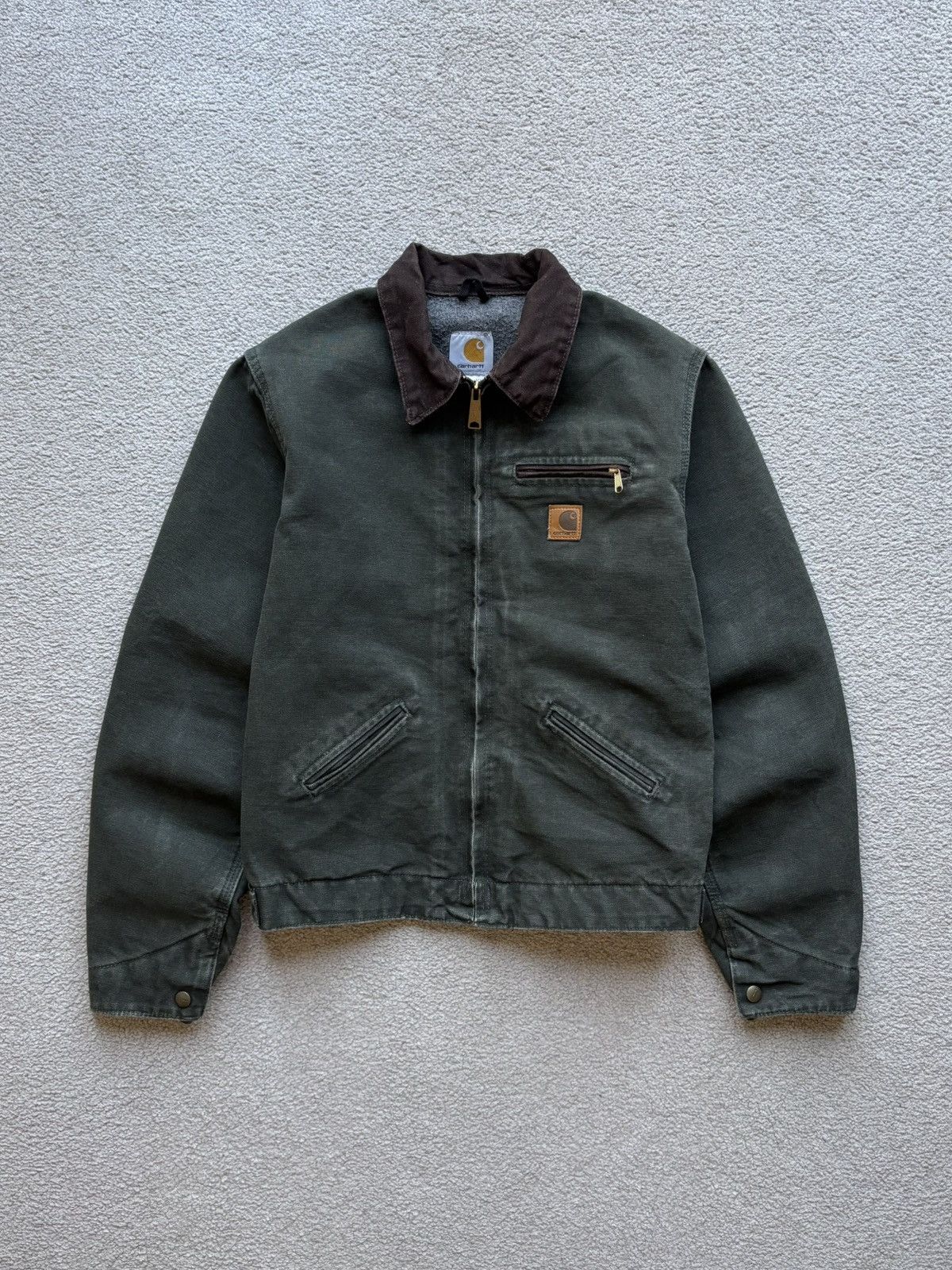 Carhart Detroit J 97 Jacket Moss Green | Grailed