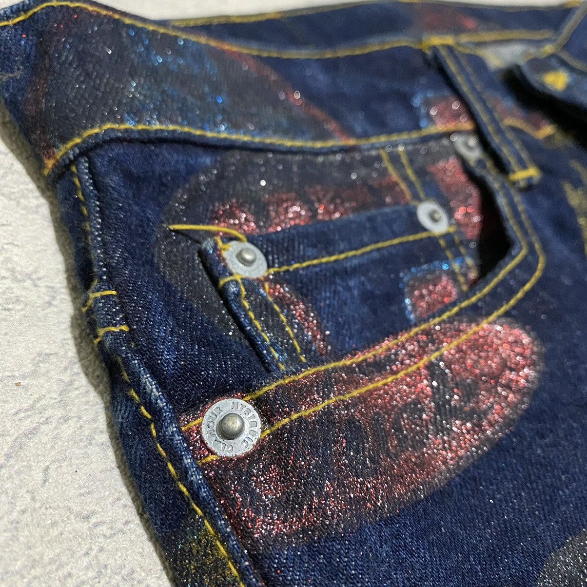 Hysteric Glamour Hysteric Glamour Fullprinted Logo Kinky Jeans Size US 30 / EU 46 - 7 Thumbnail