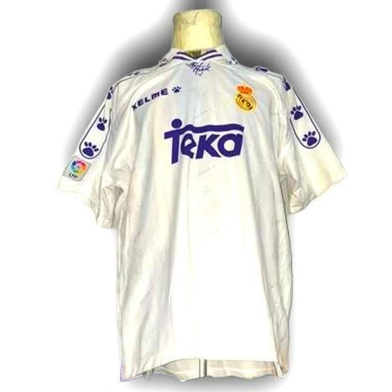 Other Real Madrid Spain 1994 1995 1996 Home Kelme Shirt Jersey Size US XL / EU 56 / 4 - 2 Thumbnail