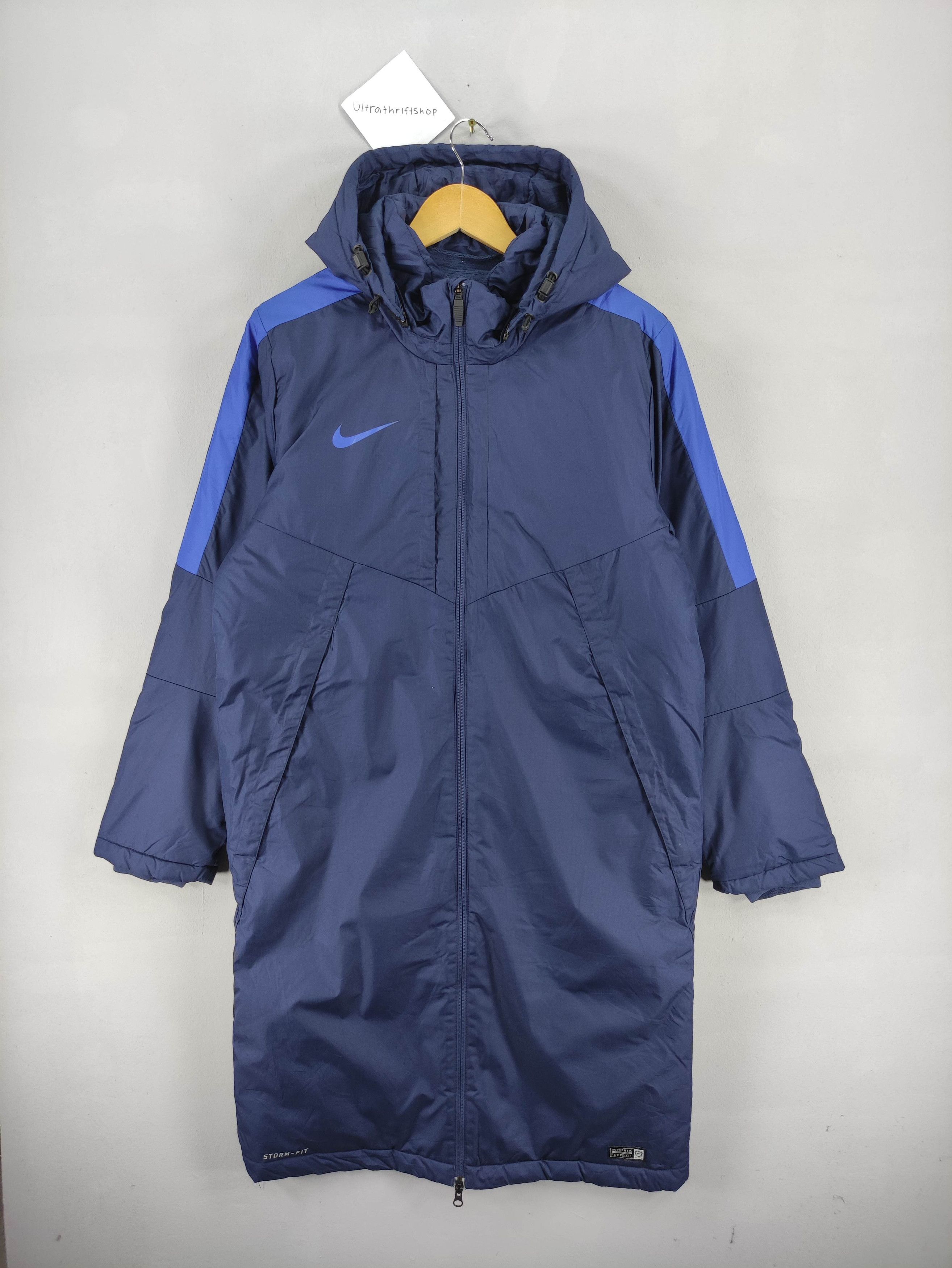 Nike Vintage Nike Padding Jacket Hoodie Zipper Size US L / EU 52-54 / 3 - 1 Thumbnail