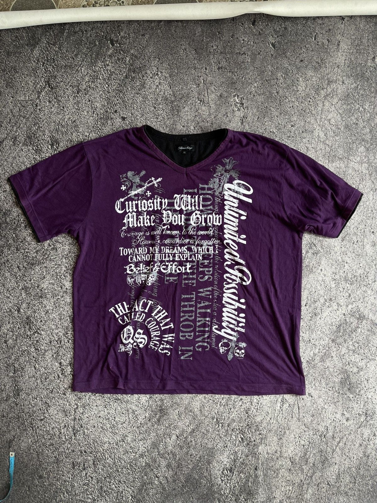 Japanese Brand Y2K Time Step punks style ifsixwasnine tshirt Size US XXL / EU 58 / 5 - 1 Thumbnail