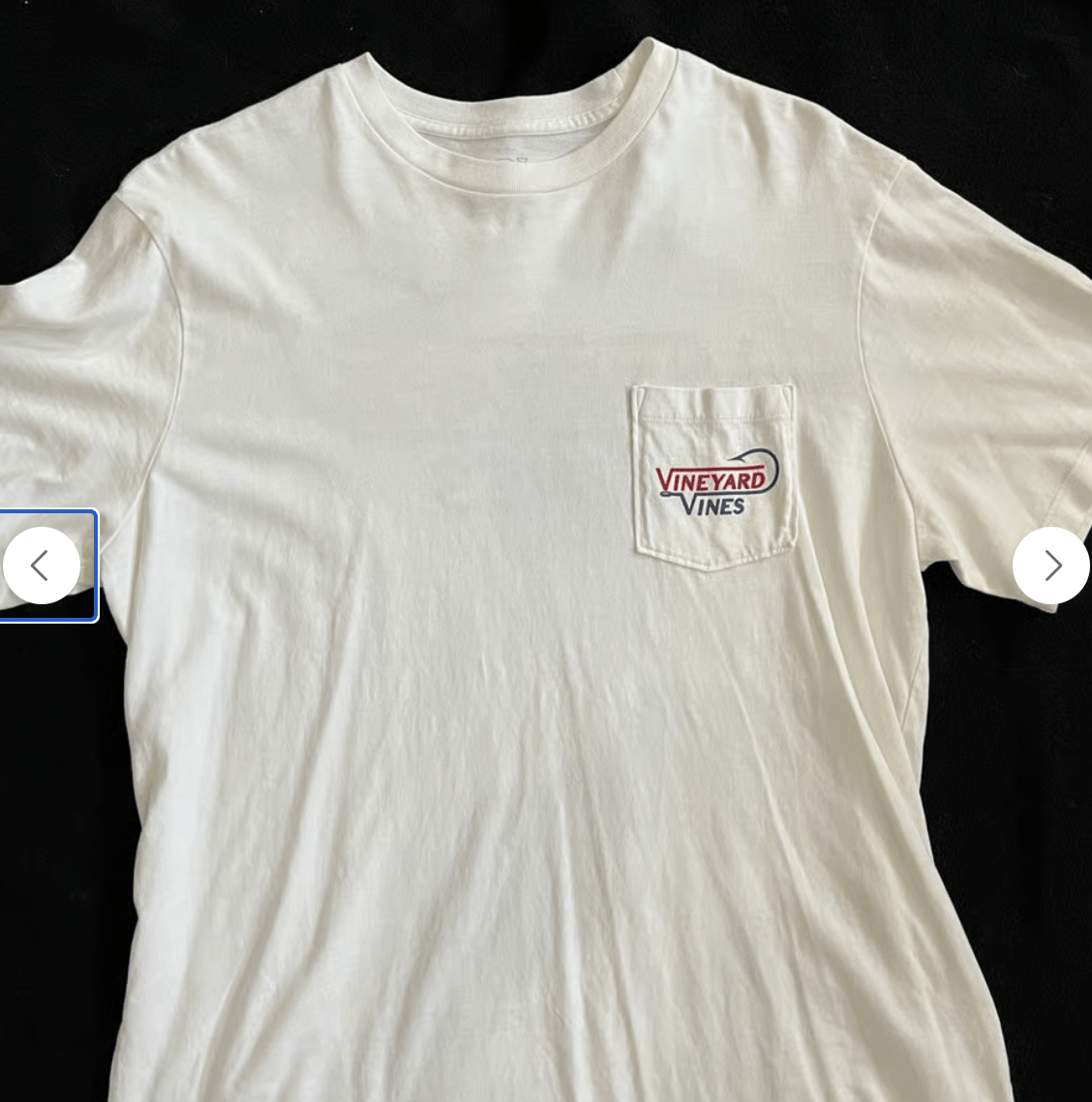 Vineyard Vines Vineyard Vines Mens Hook Navy and Red T Shirt Size US M / EU 48-50 / 2 - 2 Thumbnail