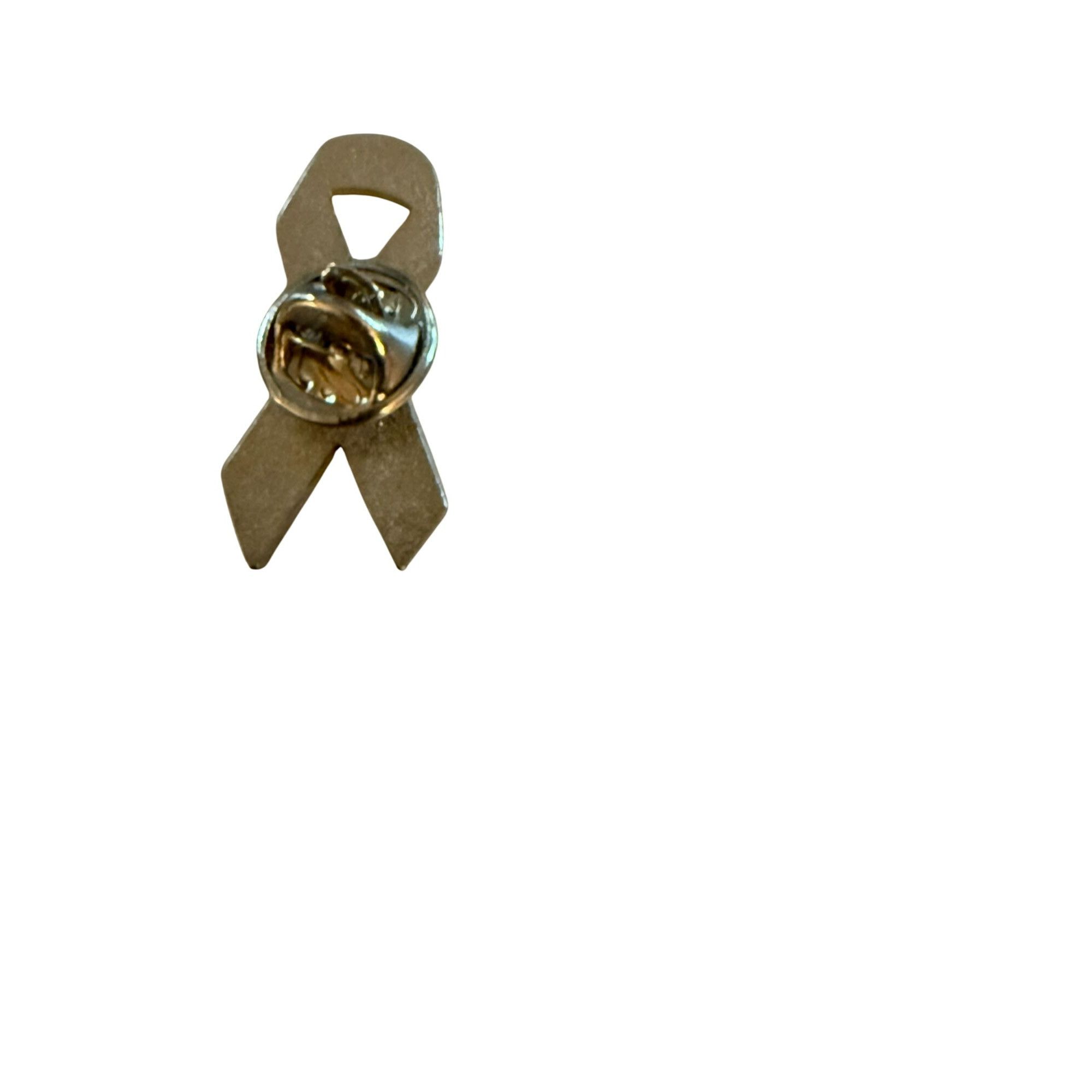 Other Pink Ribbon Breast Cancer Awareness Lapel Pin With Clutch Ba Size ONE SIZE - 2 Thumbnail