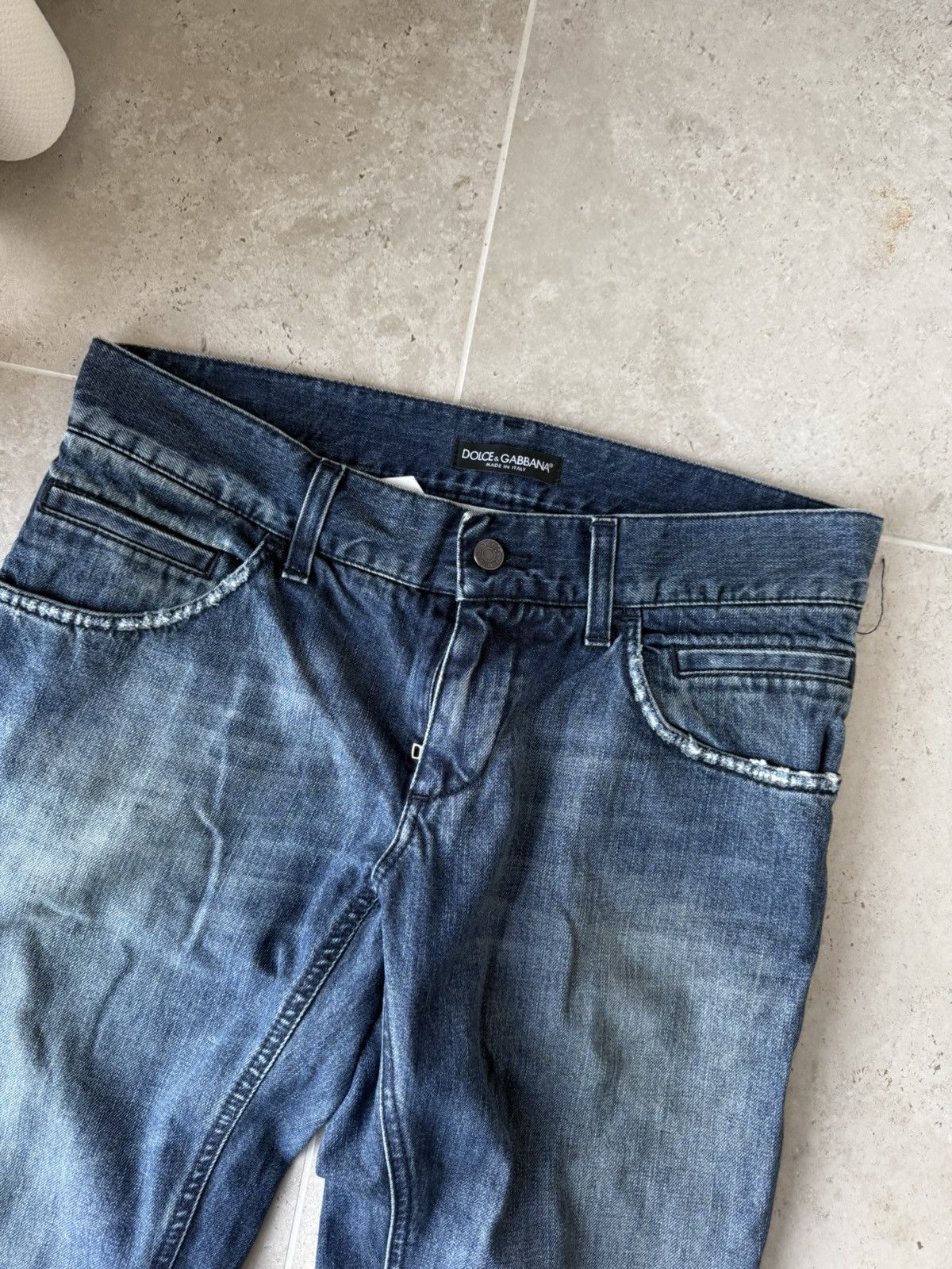Dolce & Gabbana Dolce Gabanna jeans street wear y2k rap hip hop Size US 30 / EU 46 - 3 Thumbnail
