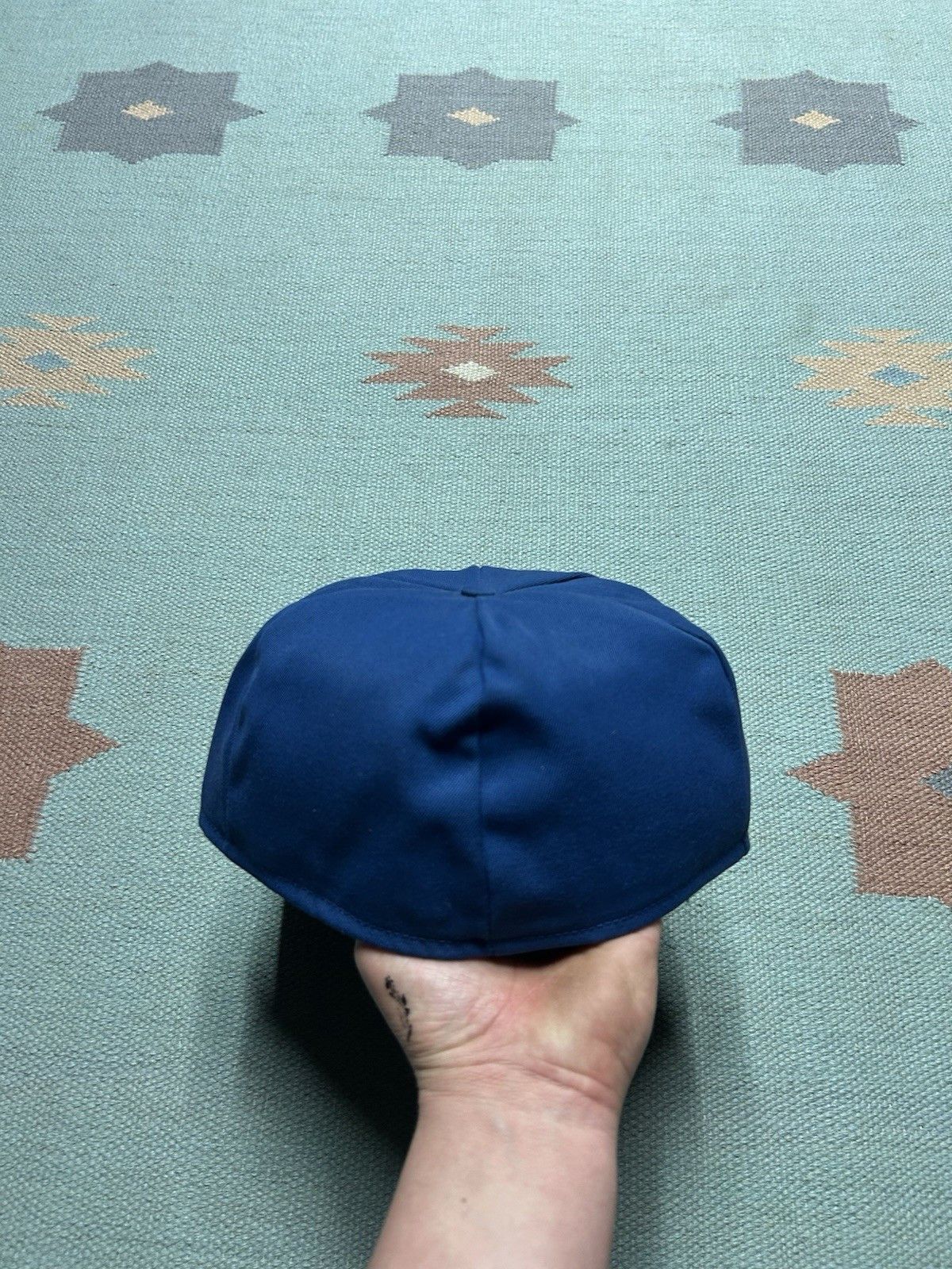 Vintage Vtg trapper hat ear flap Amoco employee uniform unito USA XL Size ONE SIZE - 5 Thumbnail