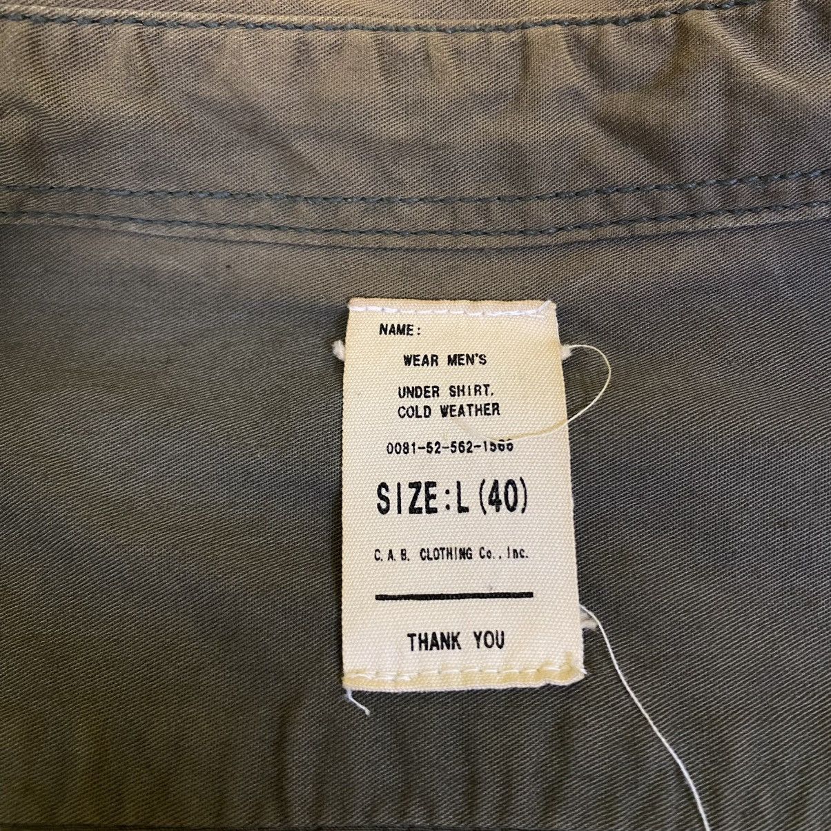 Buzz Rickson's 🇯🇵 C.A.B CLOTHING SUN FADED US ARMY BUTTON UP SHIRT Size US L / EU 52-54 / 3 - 15 Thumbnail