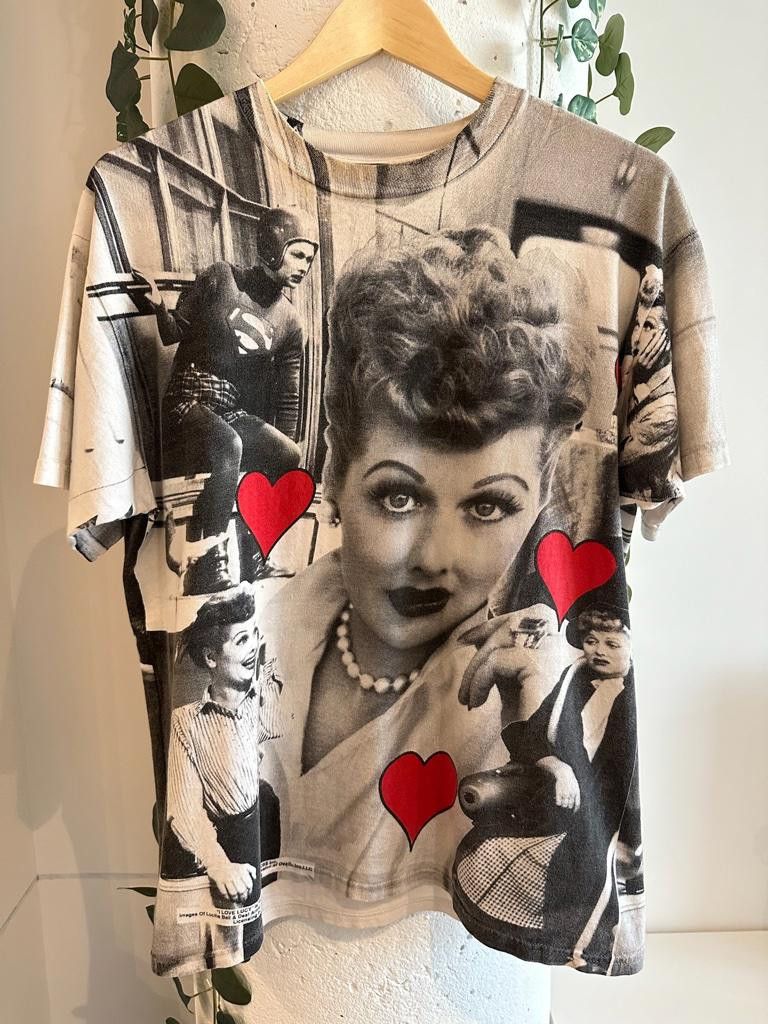 T-shirt Vintage Bande Hungry Lucy Années 90 - Taille XL, Style Rétro