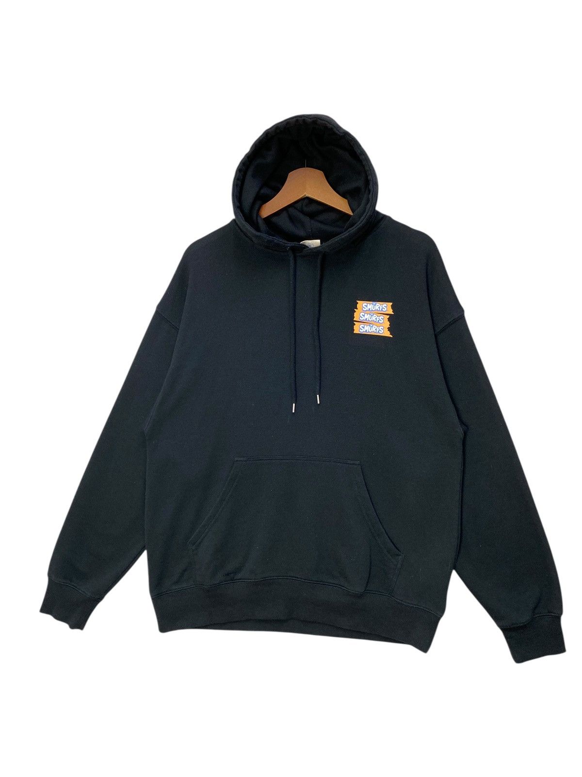 Cartoon Network Cartoon The Smurfs Hoodie Big Graphic Pullover Jumper Size M Size US M / EU 48-50 / 2 - 1 Thumbnail