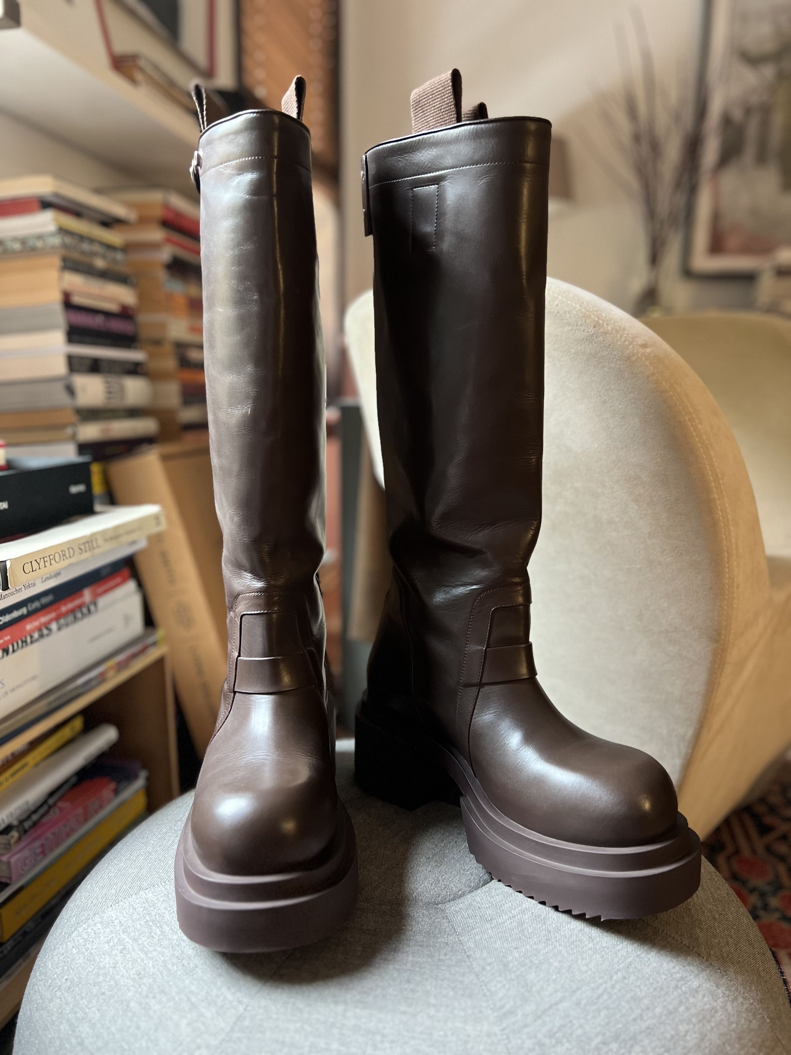 Rick Owens Rick Owens FW22 Dust Pull-On Bogun Boot Sz 43 | Grailed