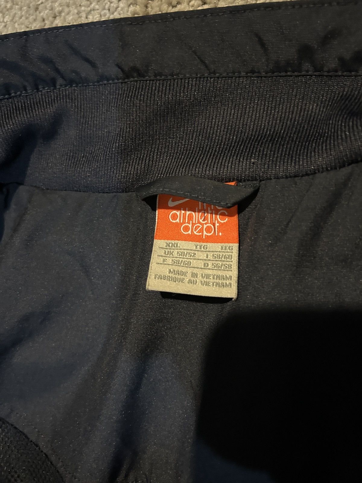 Nike × Nike ACG Vintage Nike Athletic Wind breaker Swoosh jacket Size US XL / EU 56 / 4 - 3 Thumbnail
