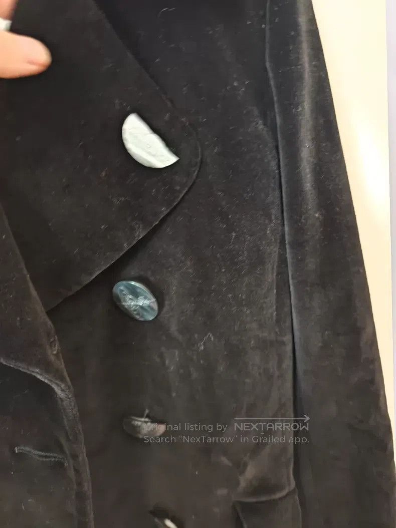 Vivienne Westwood Vivienne Westwood Velvet Coat Size L / US 10 / IT 46 - 3 Thumbnail