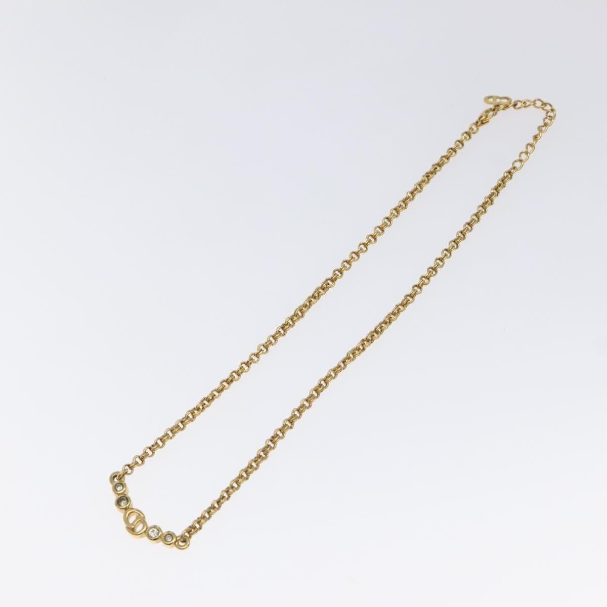 Dior Christian Dior CD Pendant Necklace Gold-plated Size ONE SIZE - 1 Thumbnail