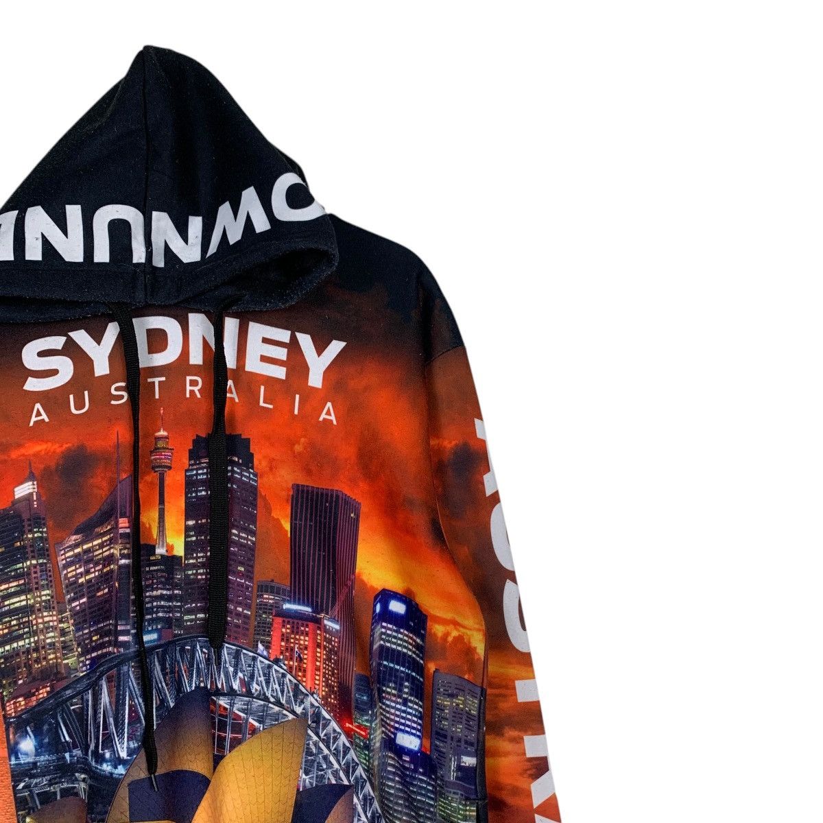 Japanese Brand HOXLEY AUSTRALIA Fullprint Polyester Hoodies #1960-C85 Size US L / EU 52-54 / 3 - 5 Thumbnail
