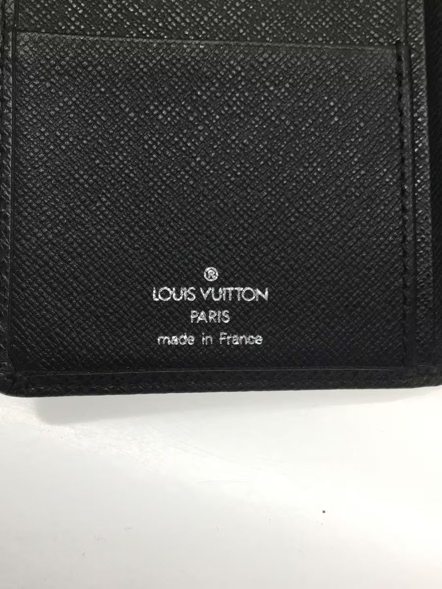 Louis Vuitton Louis Vuitton Taiga Porte Valeur Cartes Credit Black Size ONE SIZE - 3 Thumbnail
