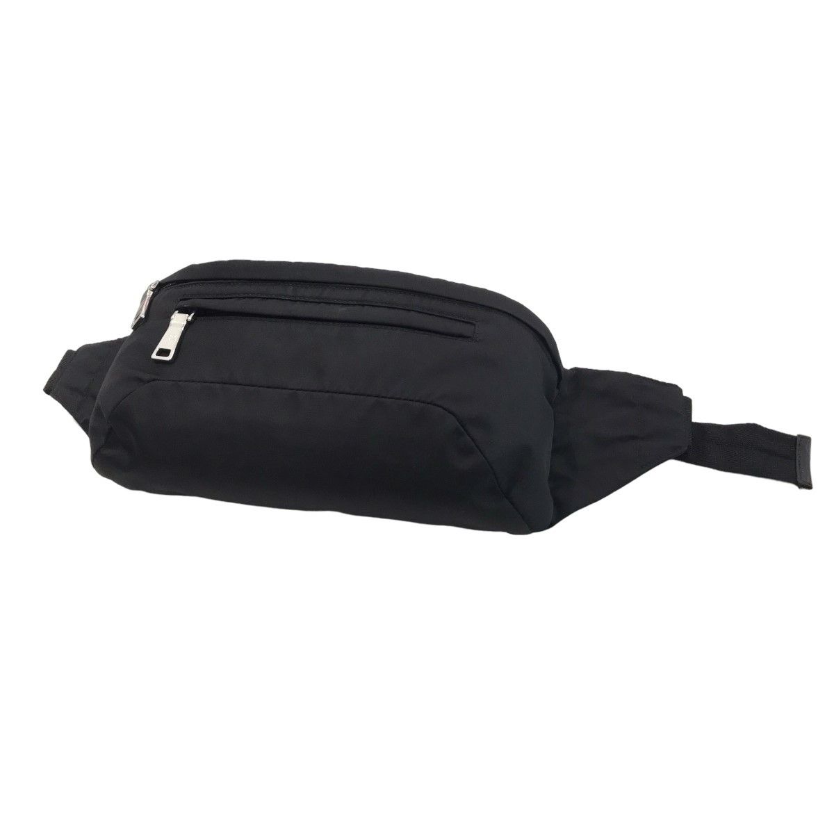 image of Prada Nylon Waist Bag Black, Women's