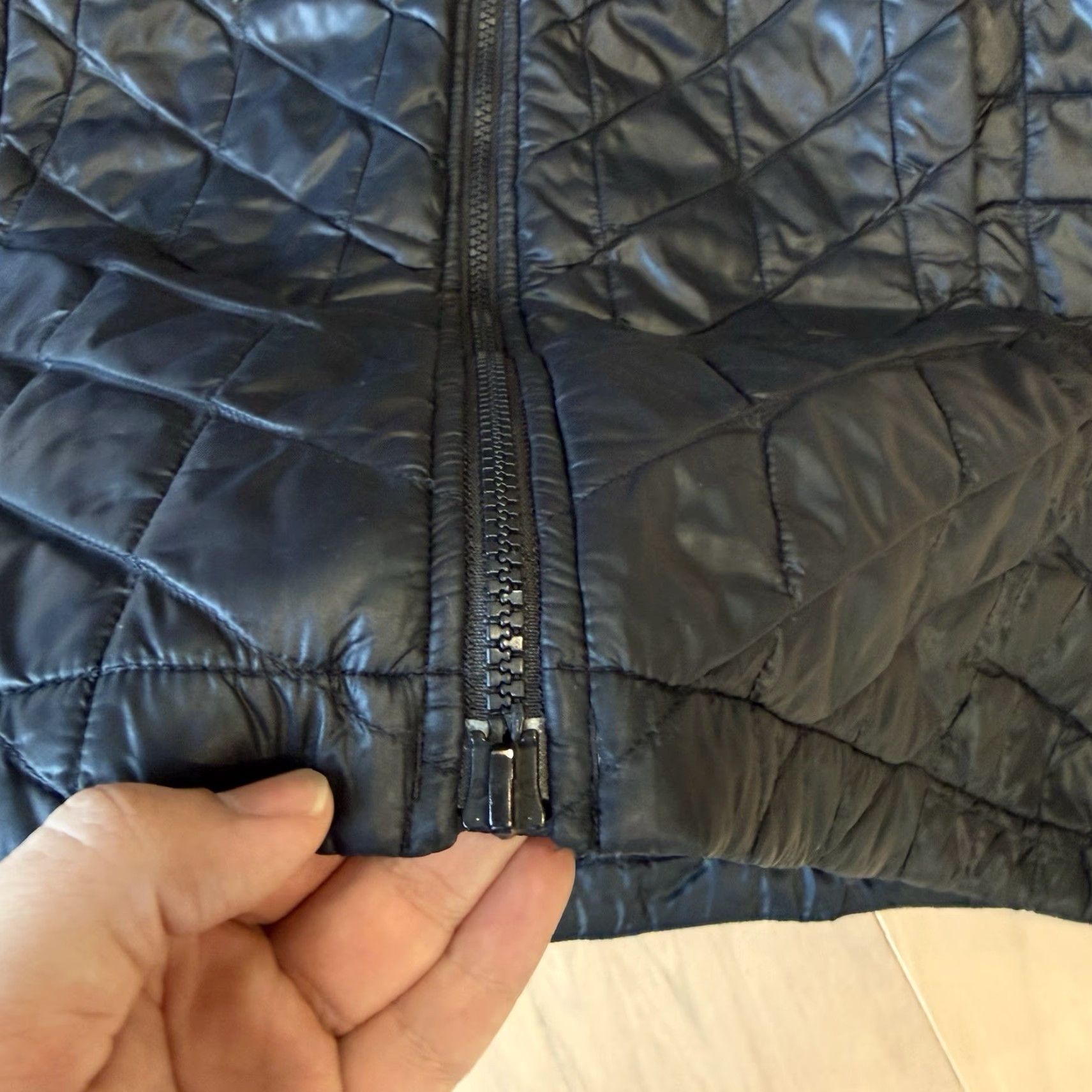 The North Face VNTG The North Face Thermoball Parka Jacket Women's Medium Black Full Zip Insulated Outerwear Size M / US 6-8 / IT 42-44 - 7 Thumbnail