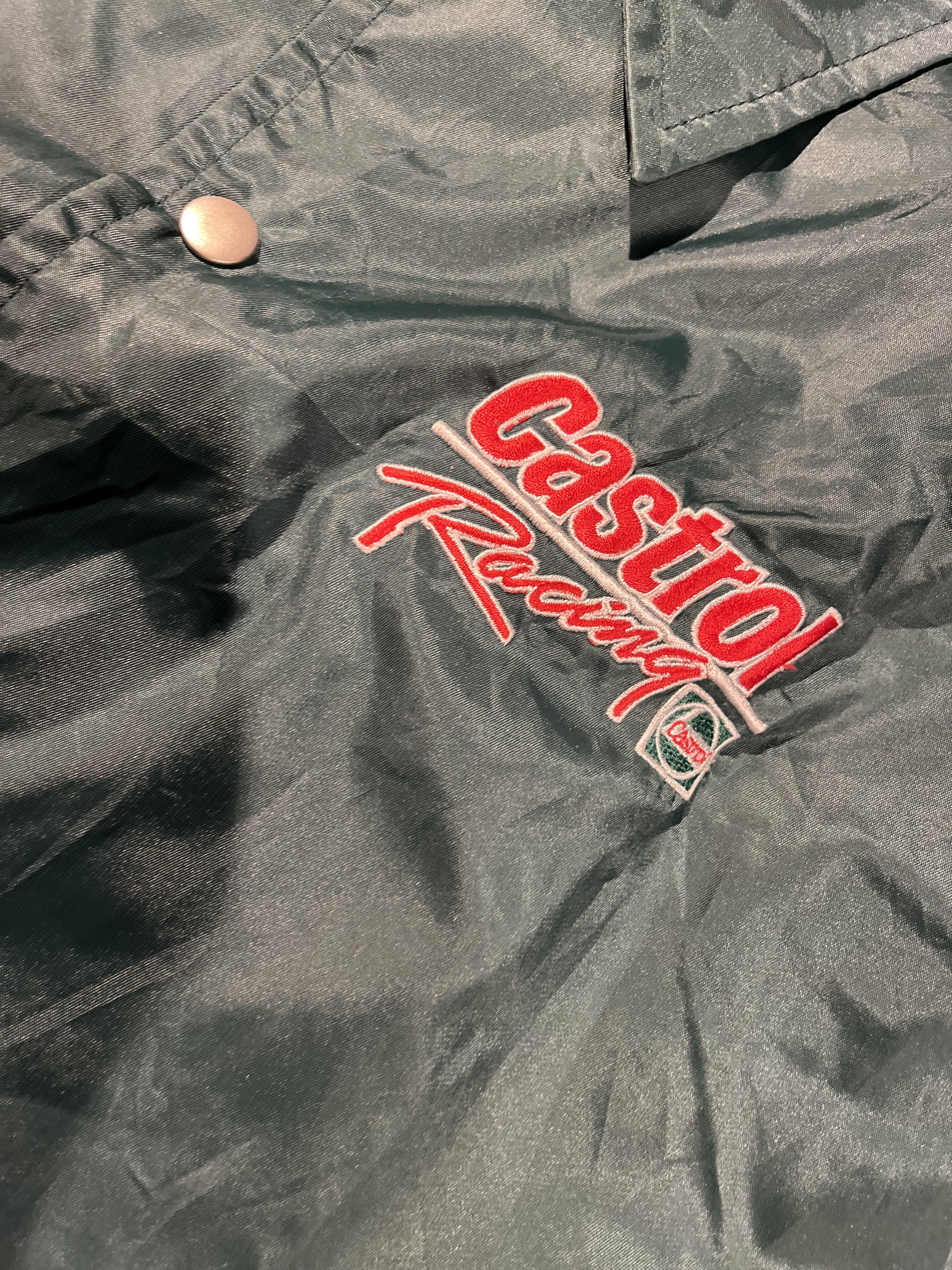 Vintage Vintage Castrol Coach Jacket Size US XL / EU 56 / 4 - 2 Thumbnail