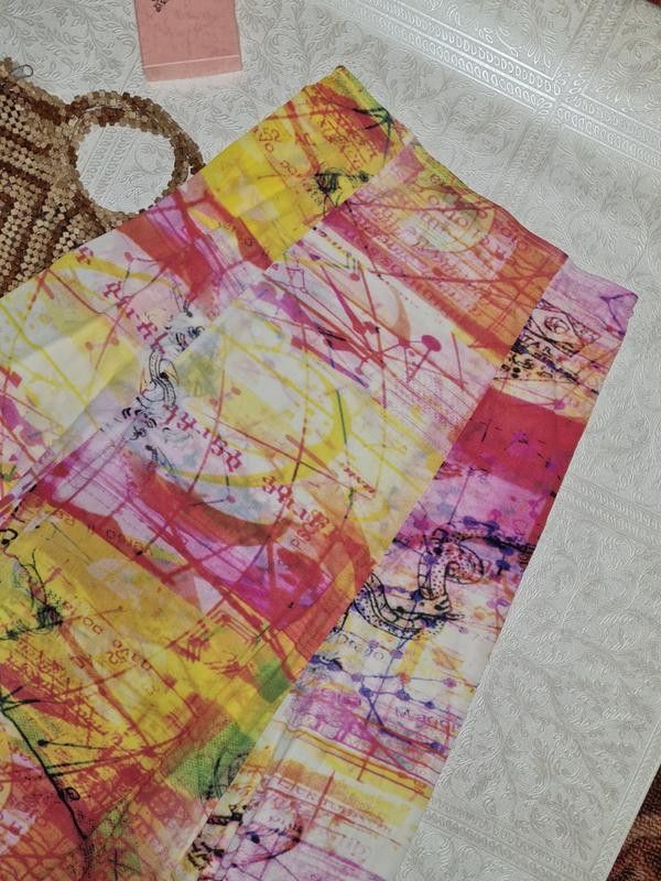 Other Printed midi skirt sz M brand Riani sz 38 Size 26" / US 2 / IT 38 - 5 Thumbnail