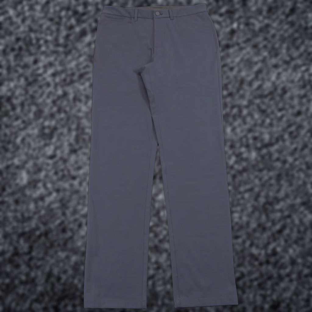 REI Co-op Pants Men 32x32 Slim Charcoal Grey UPF Commuter Work Travel Flex Chino