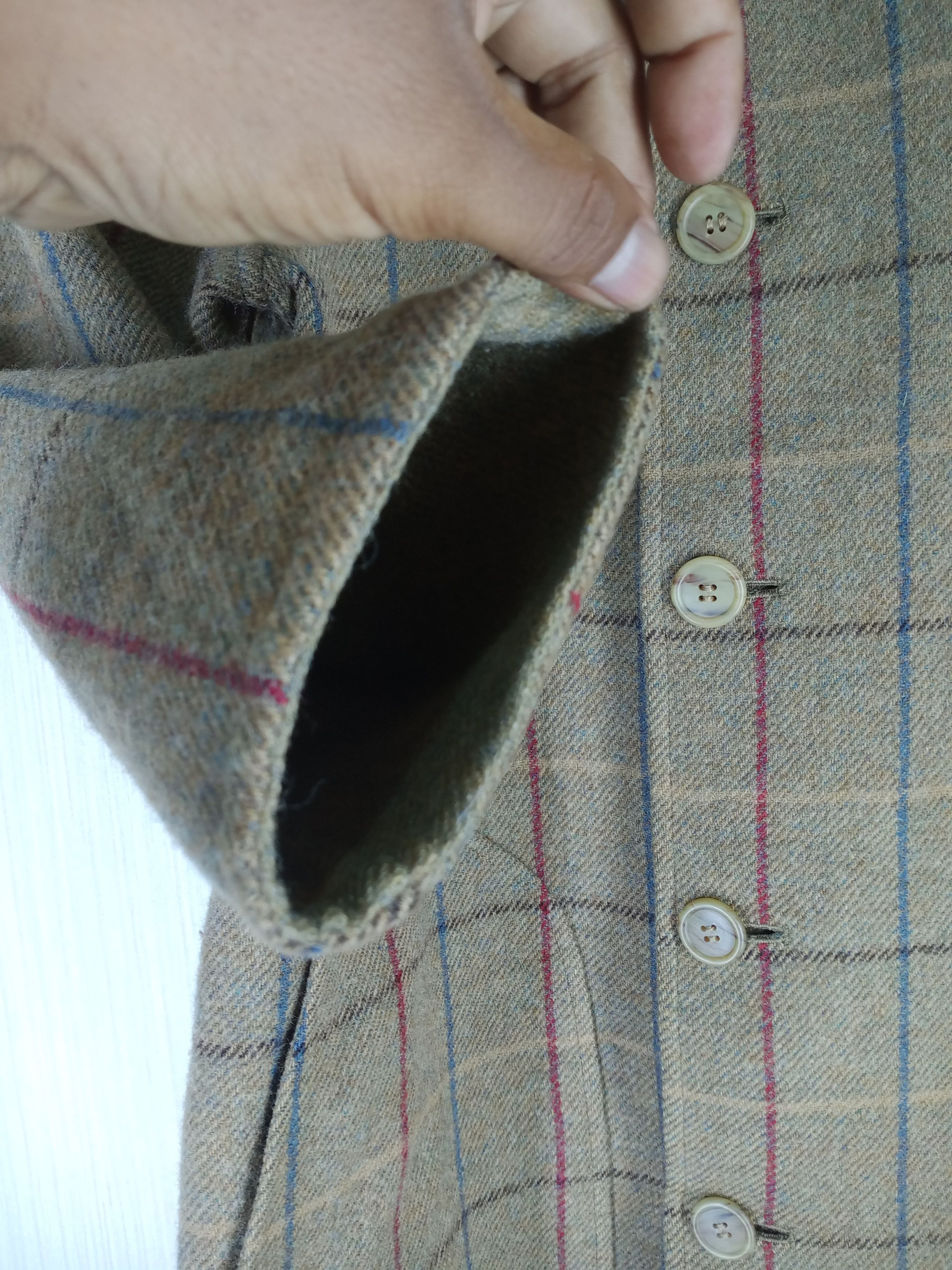 Burberry Rare Vintage 80s Burberrys Reversible Wool Long Jacket Size US M / EU 48-50 / 2 - 11 Thumbnail
