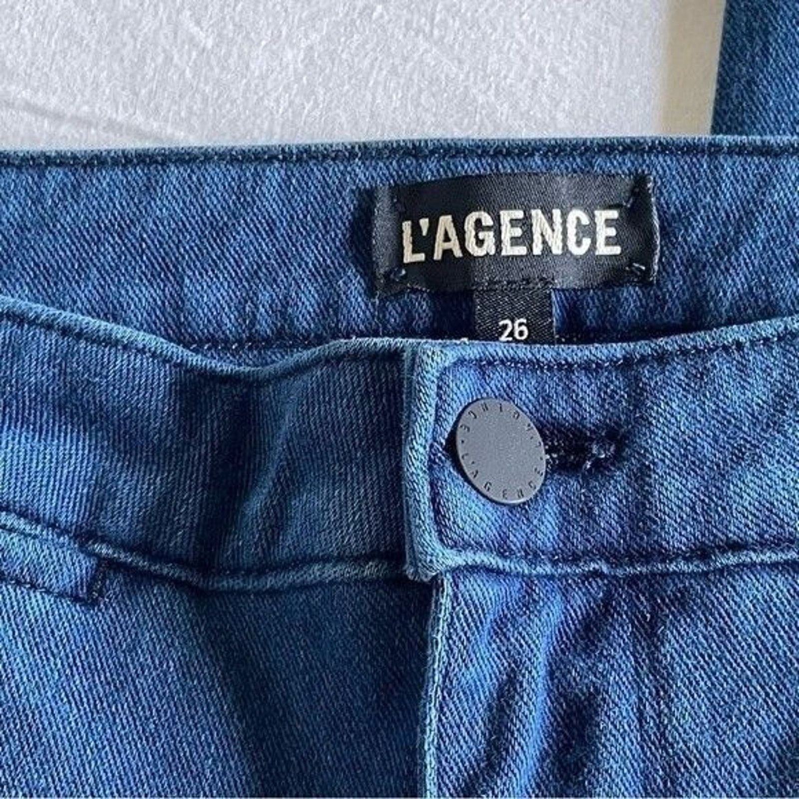 L'AGENCE L'AGENCE Jeans Womens 26 NWOT Yasmeen HighRise Skinny 26" Size 27" / US 4 / IT 40 - 2 Thumbnail