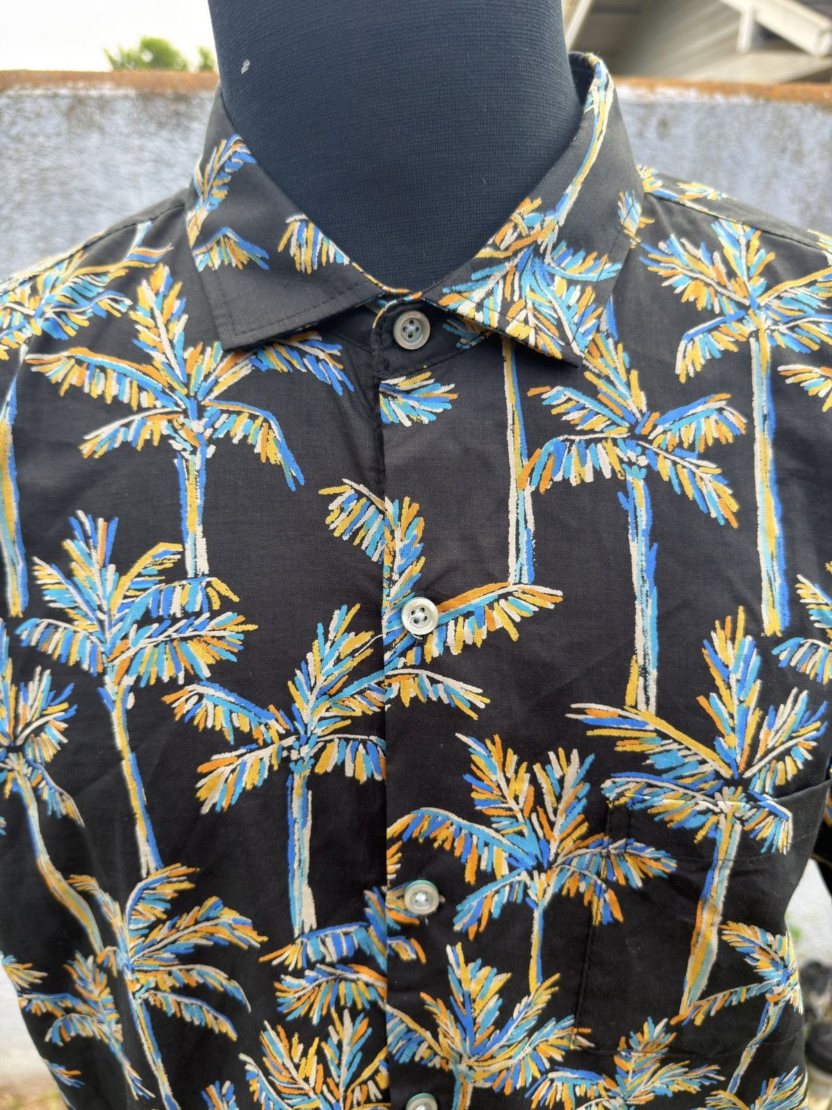 Tori Richard PreOwned Tori Richard Hawaiian Print Multicolored Men's L Size US L / EU 52-54 / 3 - 3 Thumbnail