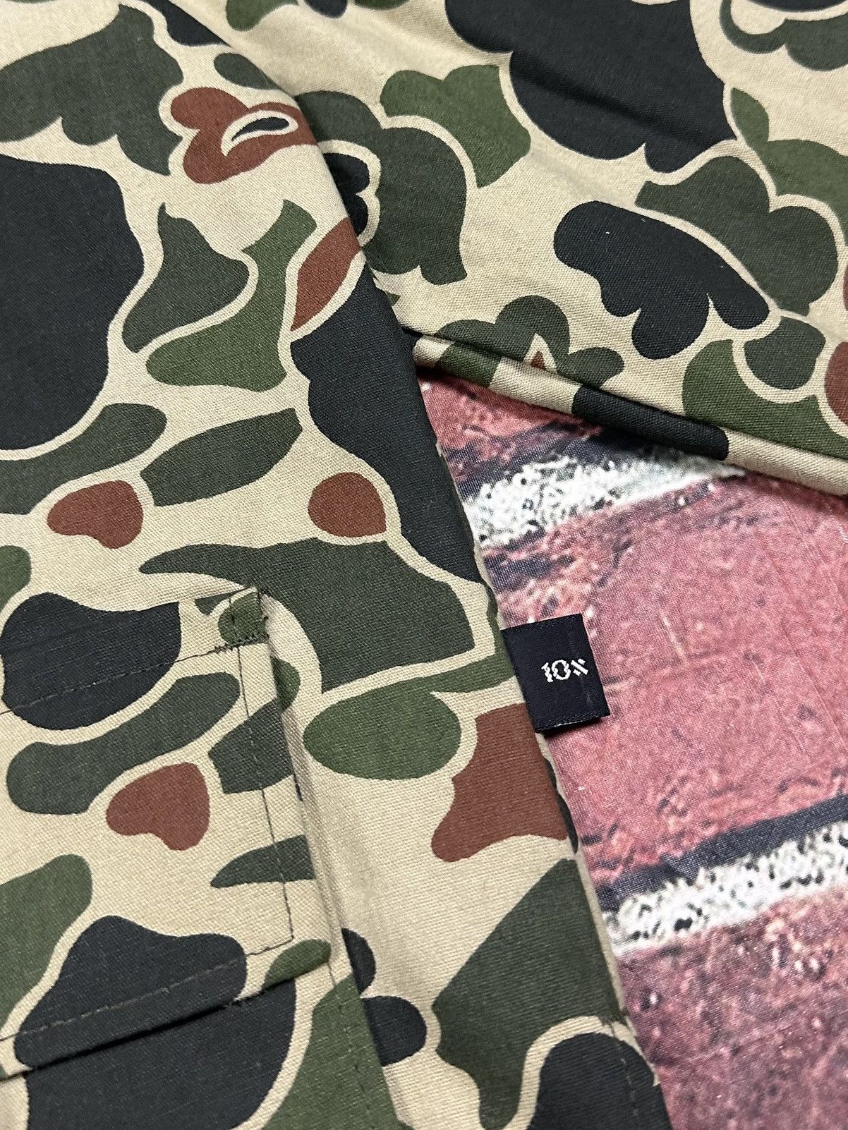 Other Vintage 10x Duck Camo Bomber Jacket Zip Canvas Hunting 90s Size US L / EU 52-54 / 3 - 8 Thumbnail