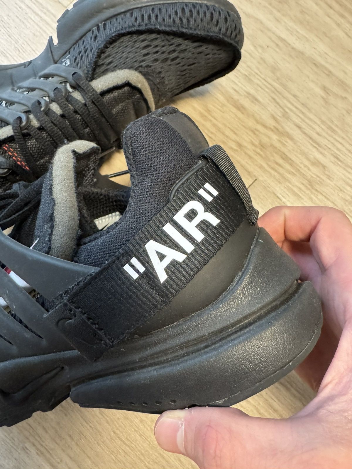Nike × Off-White Nike x Off-White Air Presto Black – US 9 Size US 9 / EU 42 - 4 Thumbnail