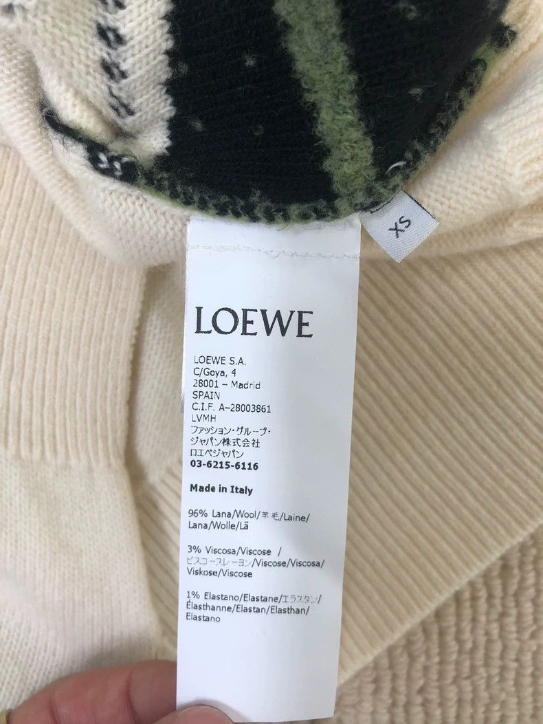Loewe Loewe Irregularly designed sweater Size XS / US 0-2 / IT 36-38 - 6 Thumbnail