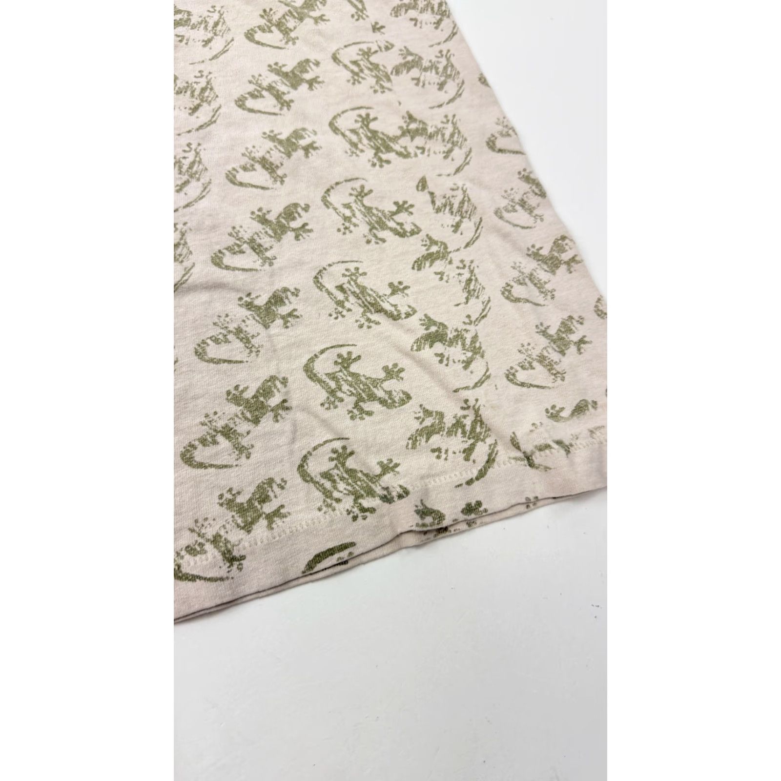 Vintage VINTAGE Tennessee River Gecko Lizard All Over Print Shirt Mens XL Tan 90s Size US XL / EU 56 / 4 - 3 Thumbnail