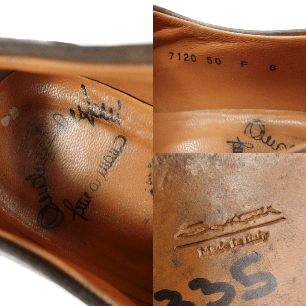 Santoni Leather Derby Size US 7 / EU 40 - 8 Thumbnail
