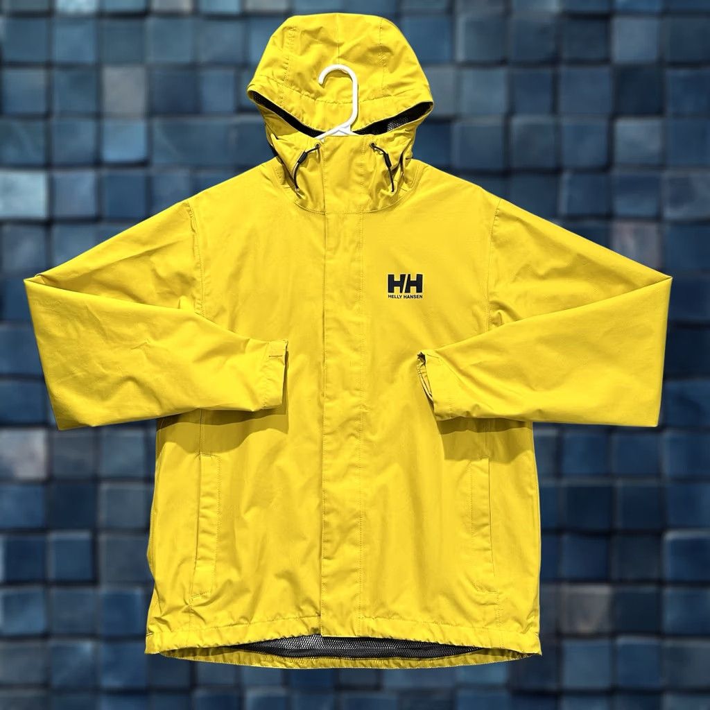 Helly Hansen Helly Hansen Seven J Rain Jacket Mens Small Yellow Helly Tech Protection Jacket Size US S / EU 44-46 / 1 - 1 Thumbnail