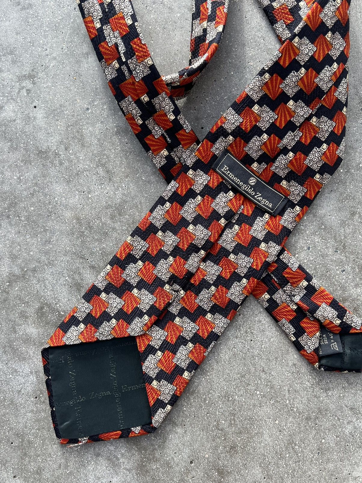 Ermenegildo Zegna Ermenegildo Zegna tie vintage Size ONE SIZE - 1 Thumbnail