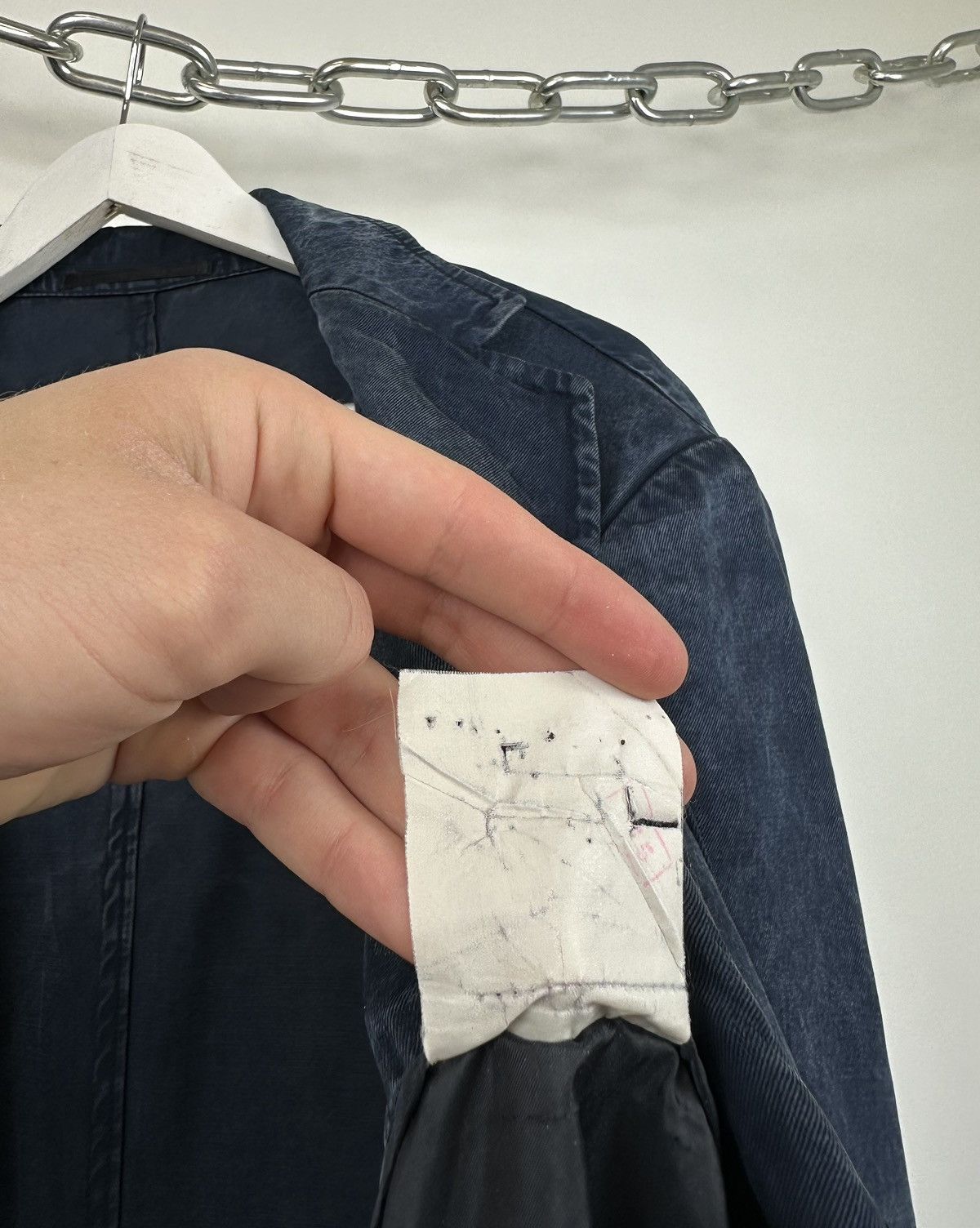 Balmain Vintage Balmain Designer Tencel Fabric Dyed Blazer Jacket Size 46R - 18 Thumbnail