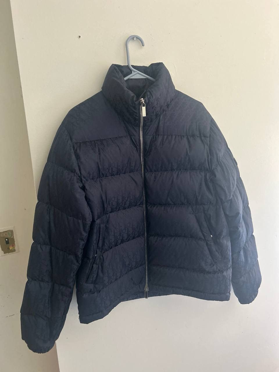 Dior Dior oblique monogram puffer jacket Size US L / EU 52-54 / 3 - 3 Thumbnail