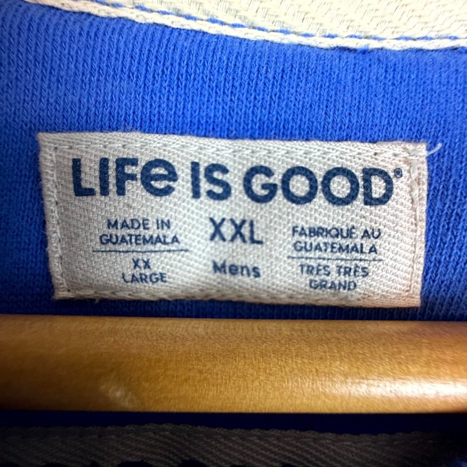 Life is Good Life is Good Sweatshirt 2XL Blue Christmas Joy To The World Size US XXL / EU 58 / 5 - 4 Thumbnail
