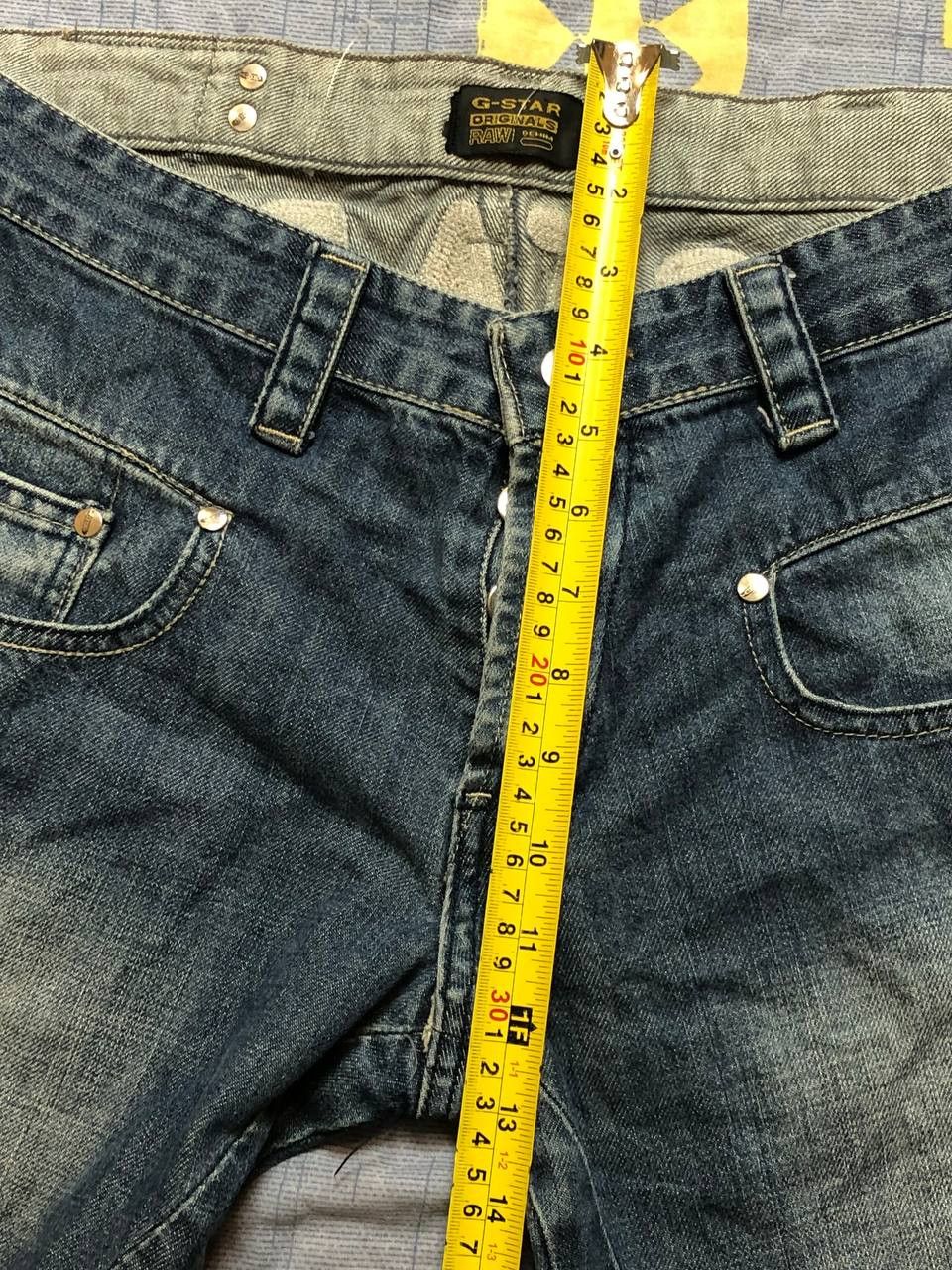 G-Star streetwear jeans denim pants G-Star Raw big logo vintage Size US 30 / EU 46 - 17 Thumbnail