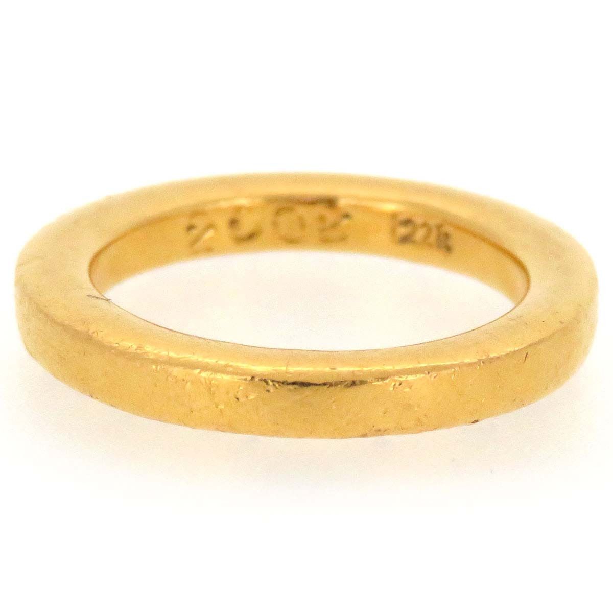 Chrome Hearts Chrome Hearts NTFL Gold Ring - Size 4 Size ONE SIZE - 4 Thumbnail
