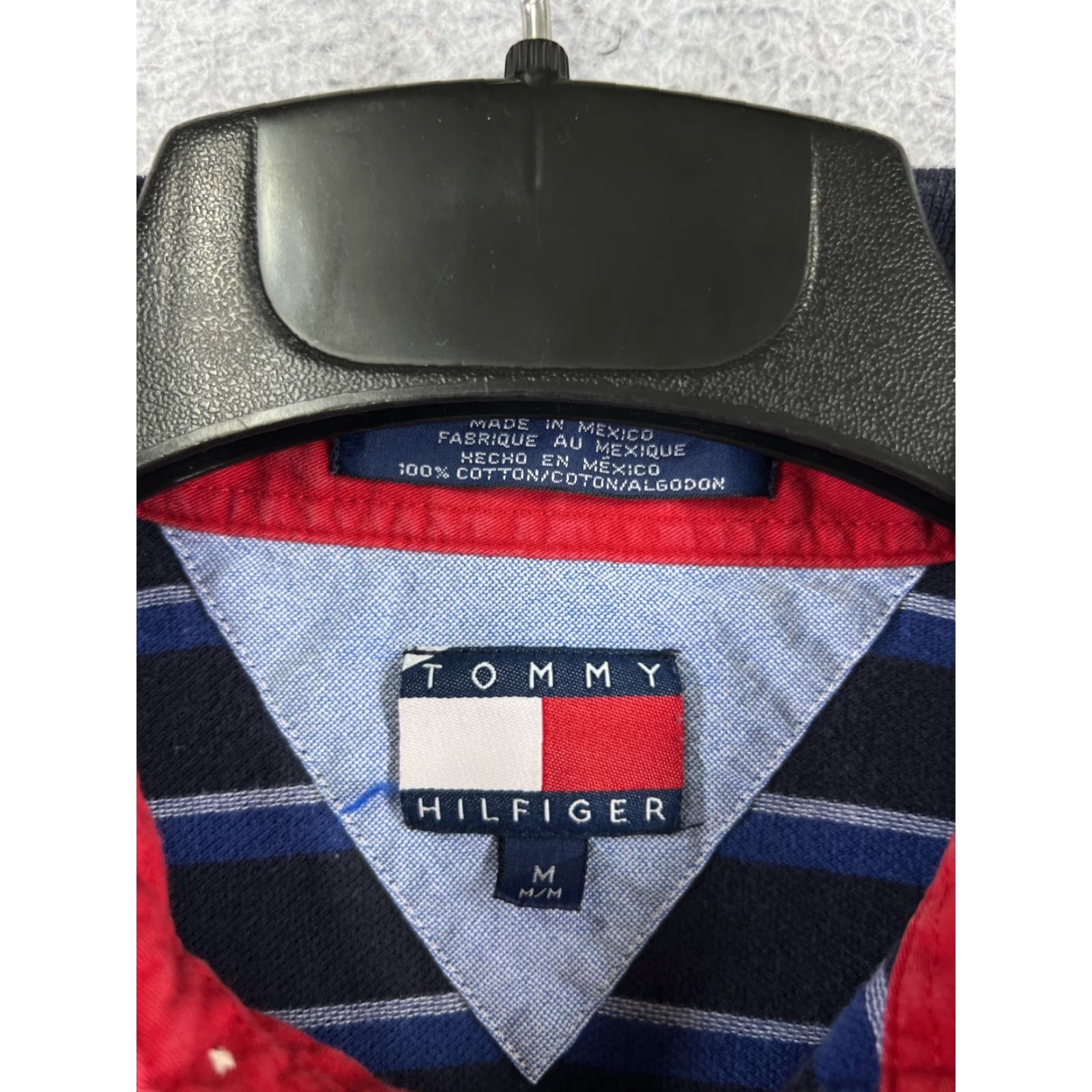Tommy Hilfiger VINTAGE Tommy Hilfiger Polo Shirt Men Size US M / EU 48-50 / 2 - 7 Thumbnail