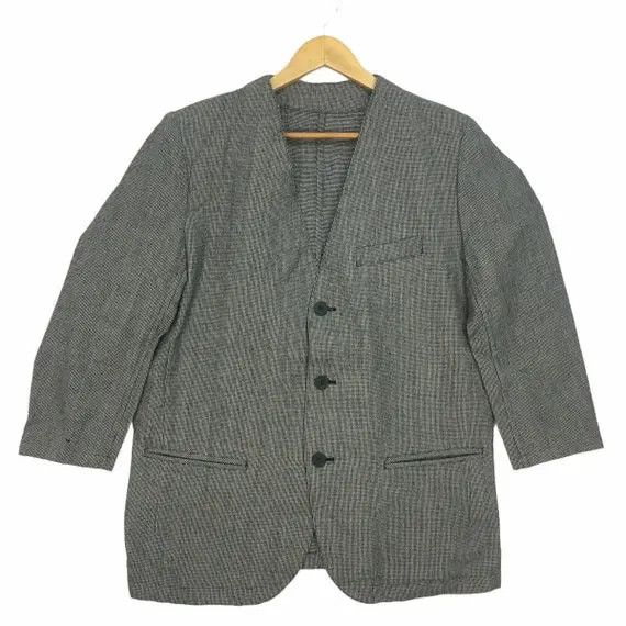 Yohji Yamamoto Vtg Y’s YOHJI YAMAMOTO 3 Button Blazer Suit Sport Coat Size 44R - 1 Thumbnail