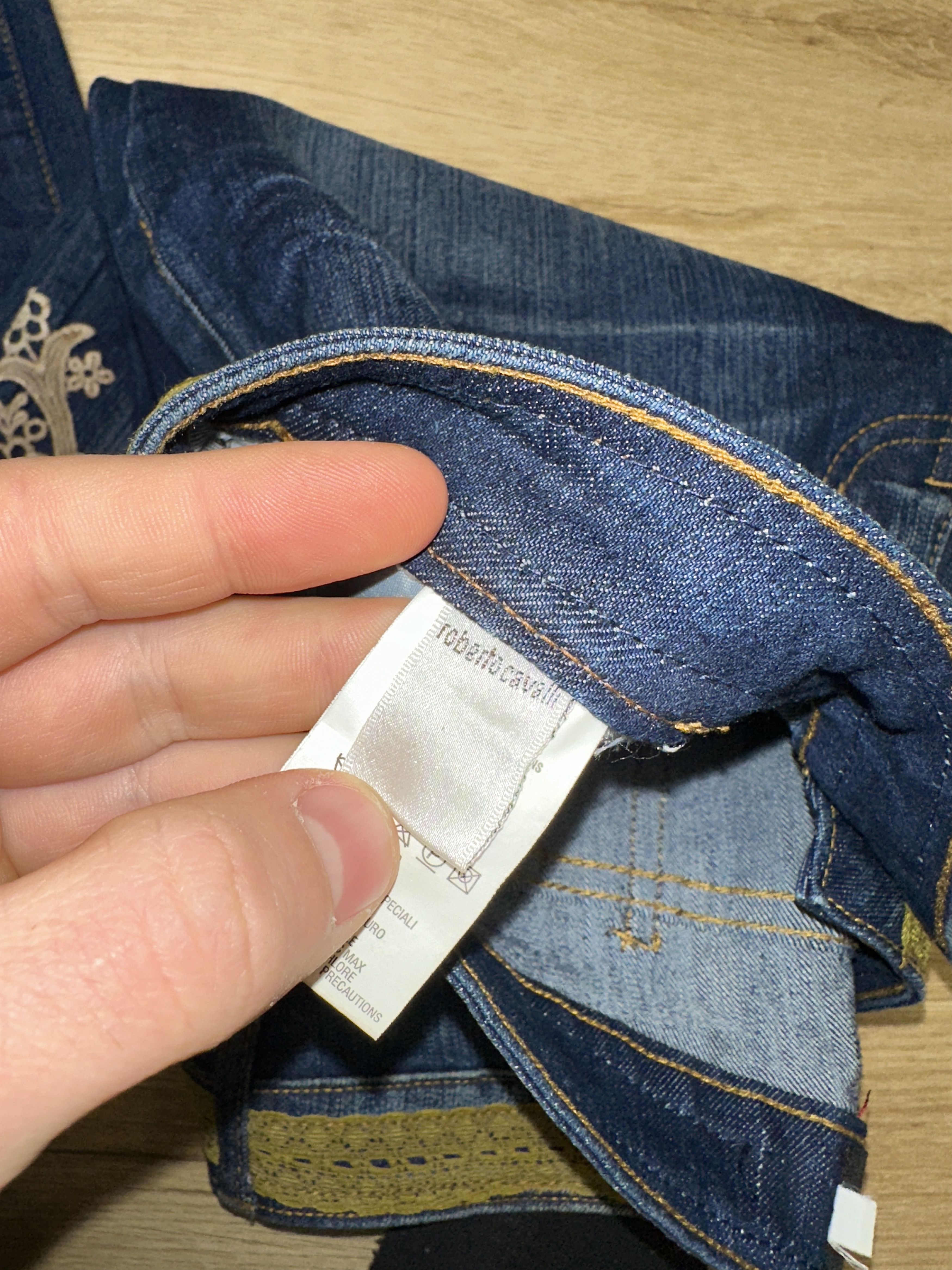 Roberto Cavalli Archive ROBERTO CAVALLI Y2K Embroidered Bootcut Jeans 48 IT Size US 32 / EU 48 - 12 Thumbnail