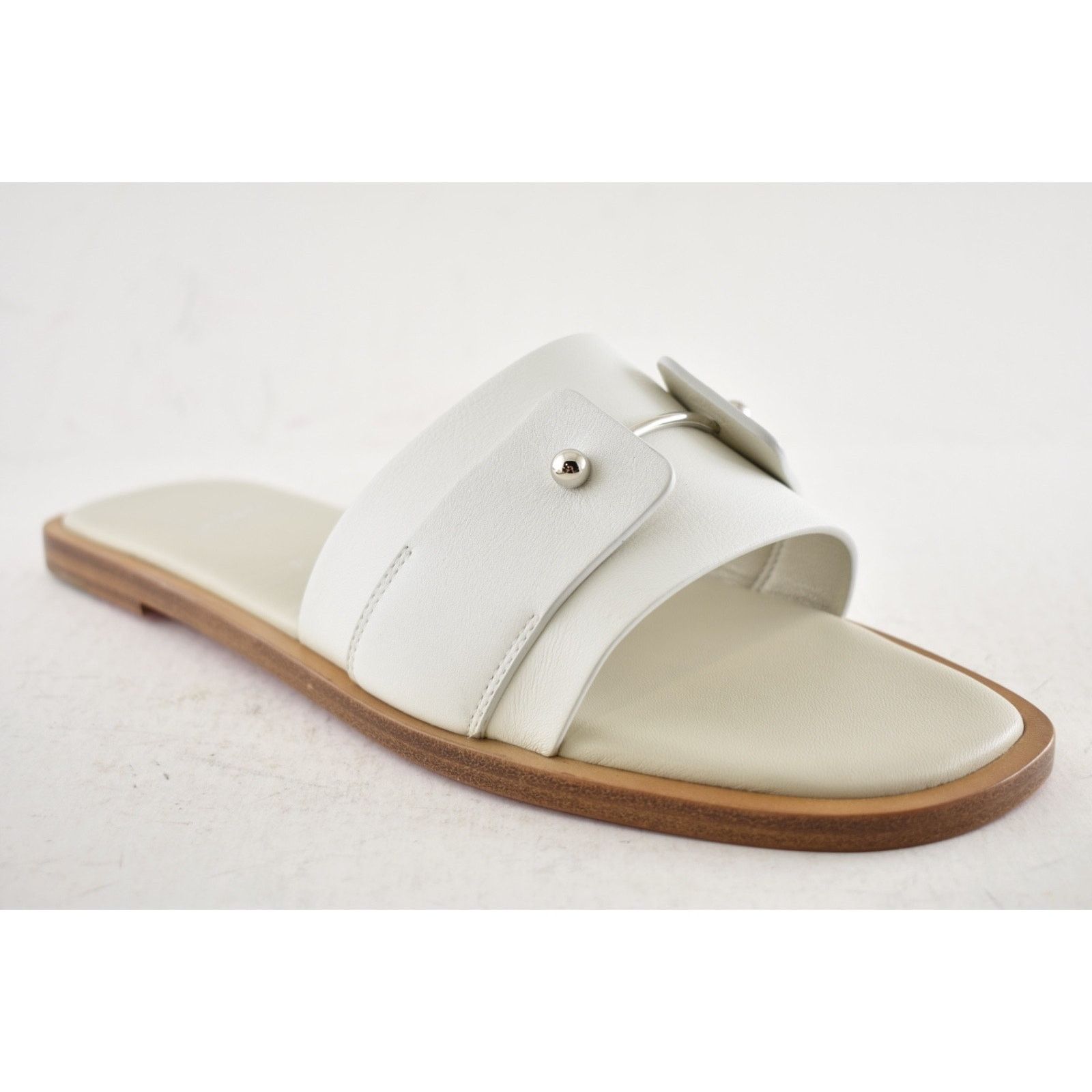 Christian Louboutin Christian Louboutin Chambelimule White Slide Sandal 38.5 Size US 8.5 / IT 38.5 - 6 Thumbnail