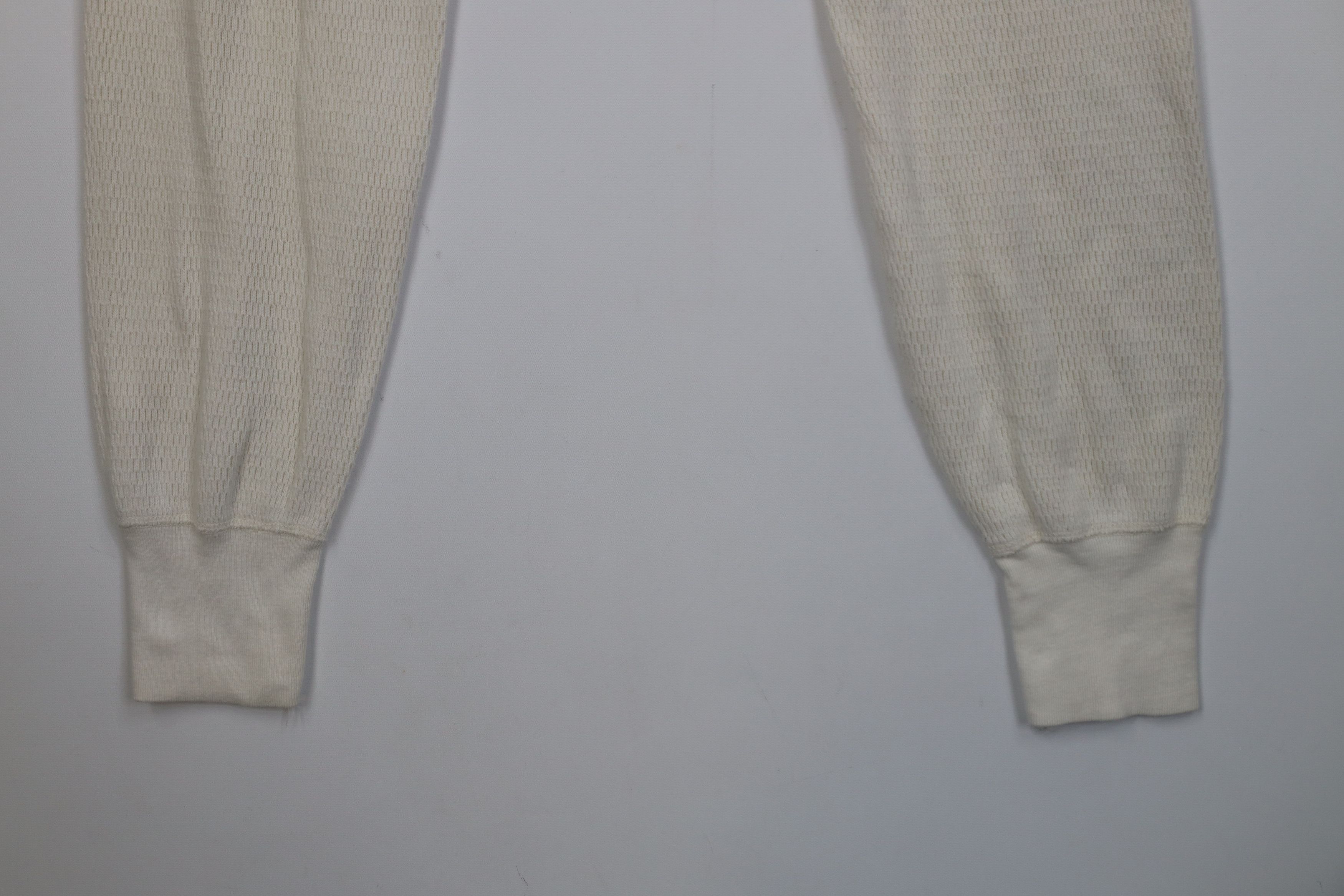 Vintage Vintage 50s Streetwear Waffle Knit Base Layer Pants USA Size US 38 / EU 54 - 11 Thumbnail