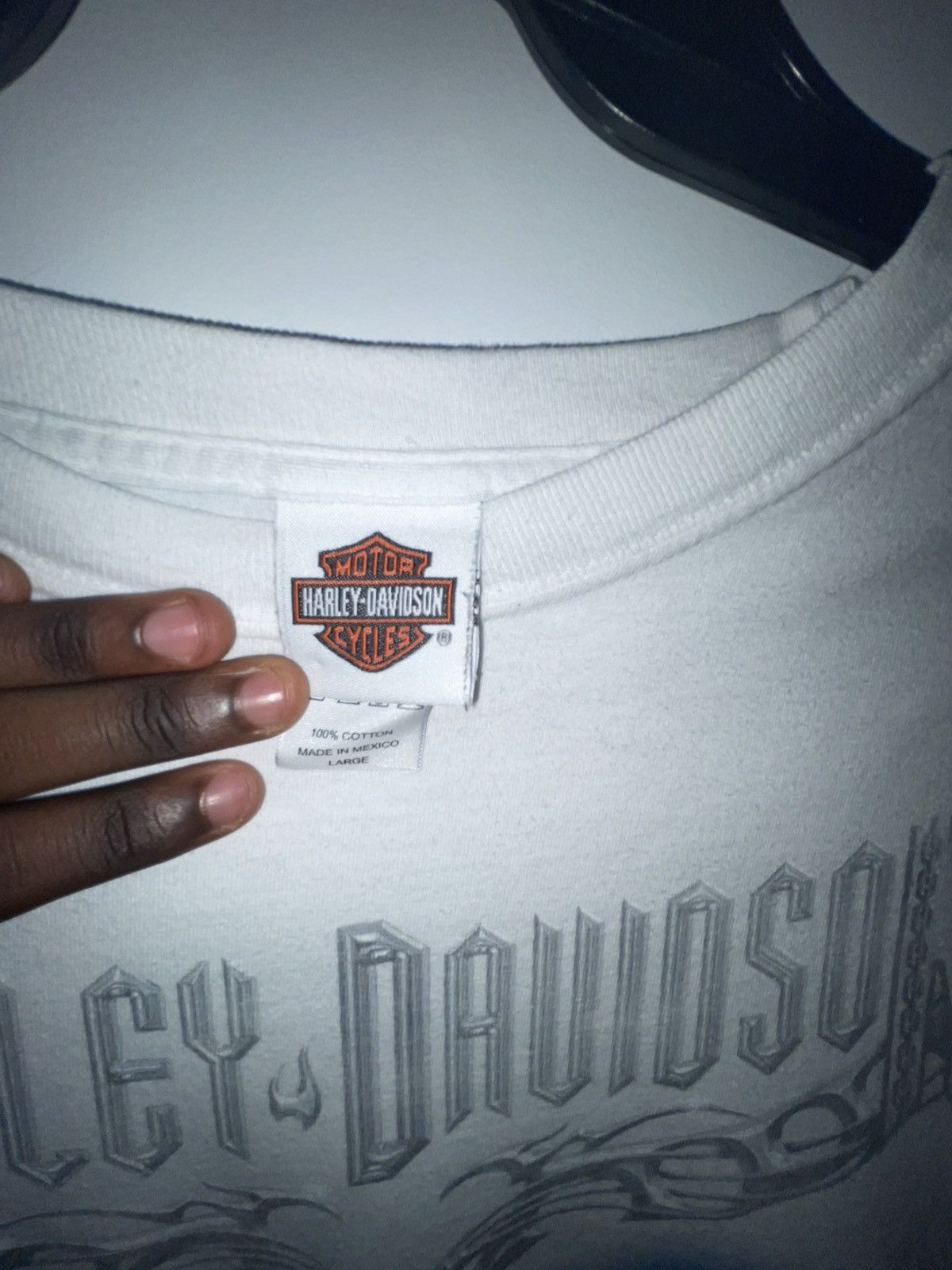 Harley Davidson × Vintage Vintage 2005 Harley Davidson long sleeve shirt "Voodoo” Size US L / EU 52-54 / 3 - 6 Thumbnail