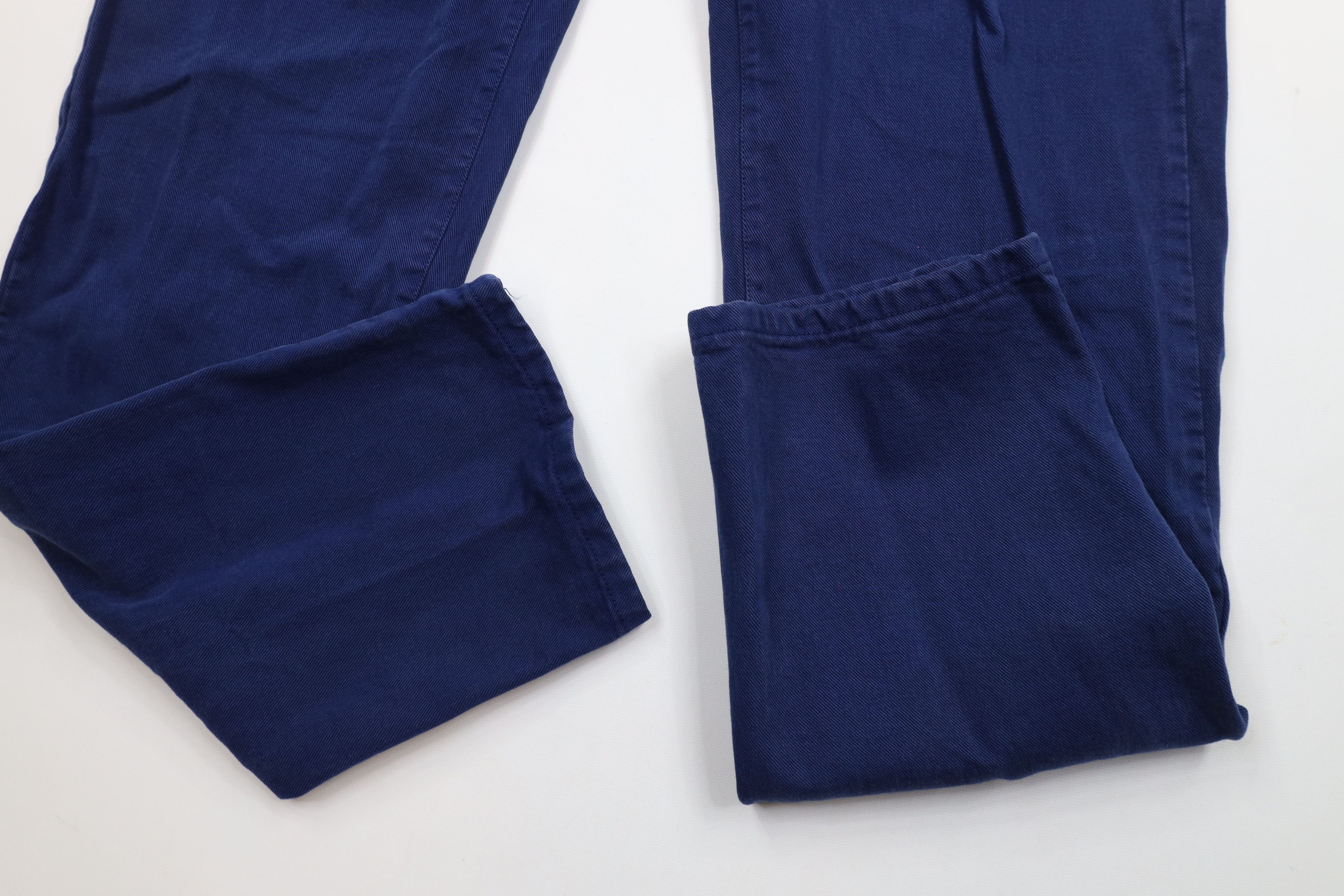 Versace × Vintage Vintage 90s Versace Spell Out Tapered Leg Denim Jeans Blue Size US 32 / EU 48 - 5 Thumbnail