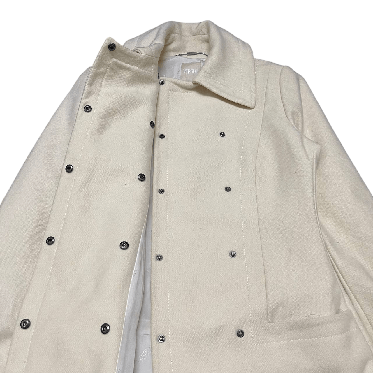 Versus Versace Versus Versace Wool Coat Size S / US 4 / IT 40 - 6 Thumbnail