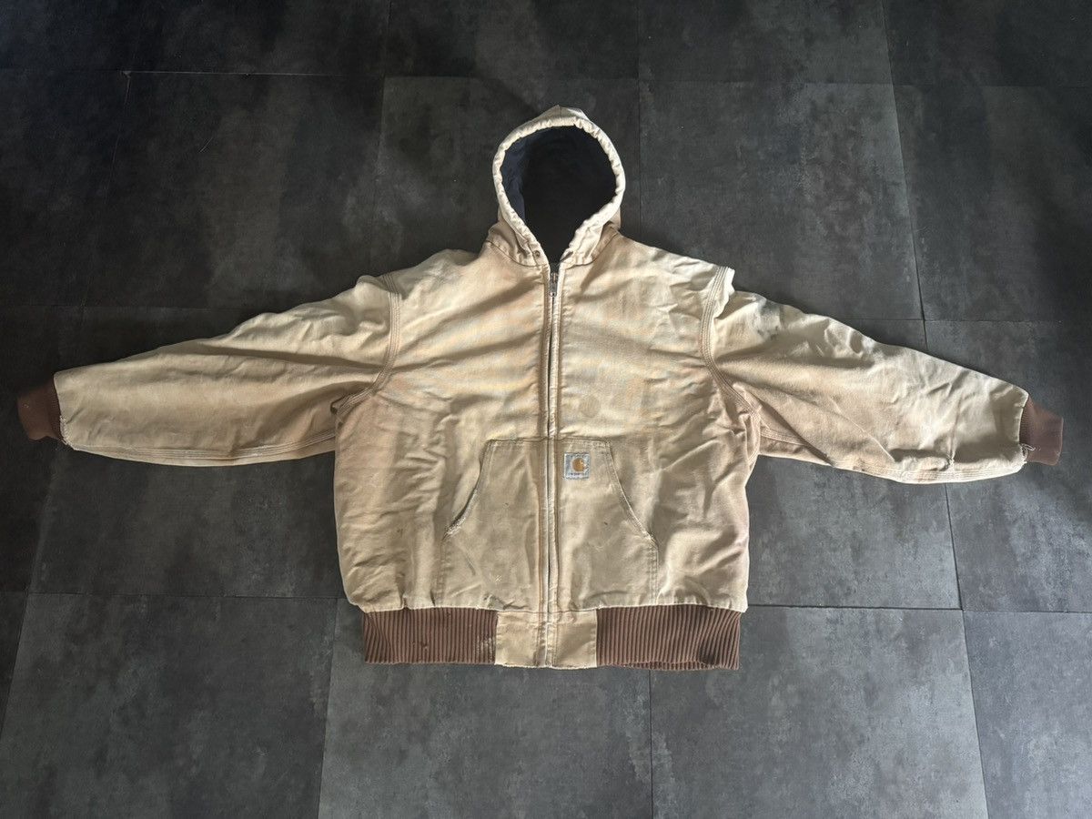 Carhartt USA MADE 2XL Carhartt Tan Active Jacket Detroit J04 BRN Size US XXL / EU 58 / 5 - 10 Thumbnail
